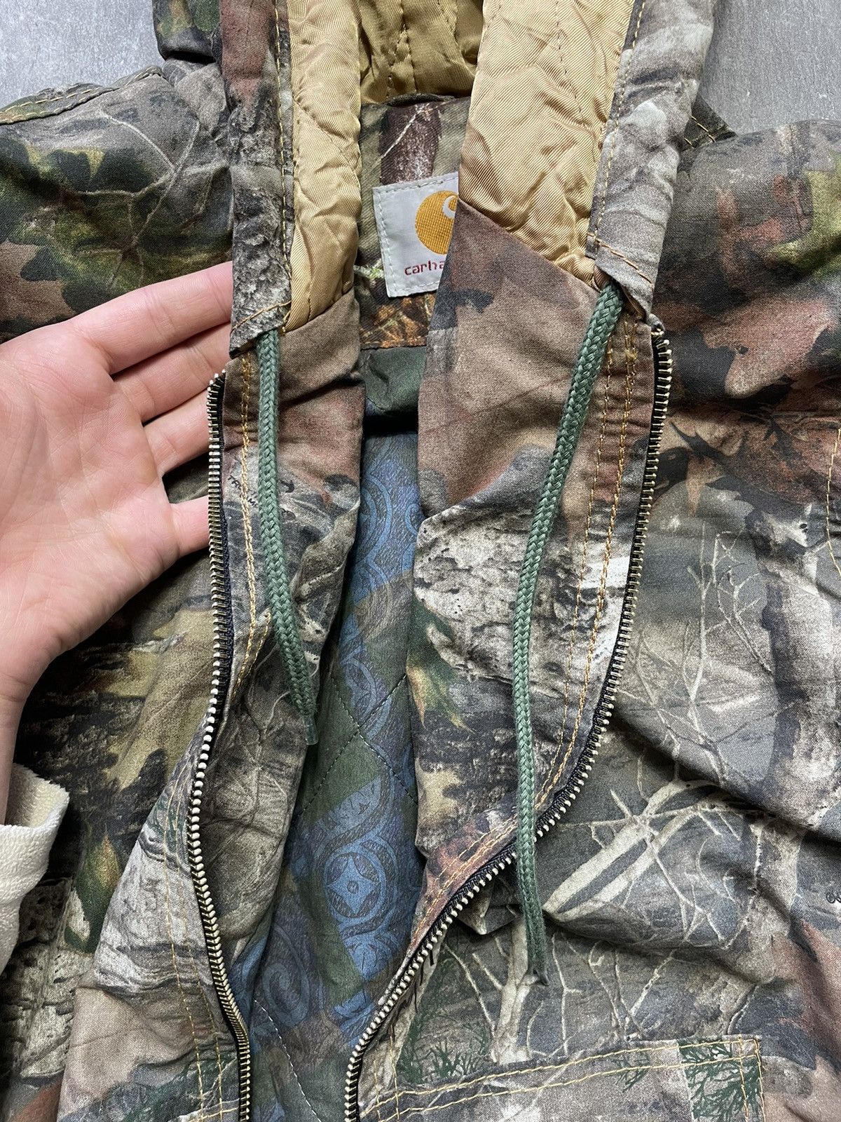 Carhartt 🚨Vintage Carhartt Realtree Camo Active Jacket Detroit Work Size US M / EU 48-50 / 2 - 9 Thumbnail
