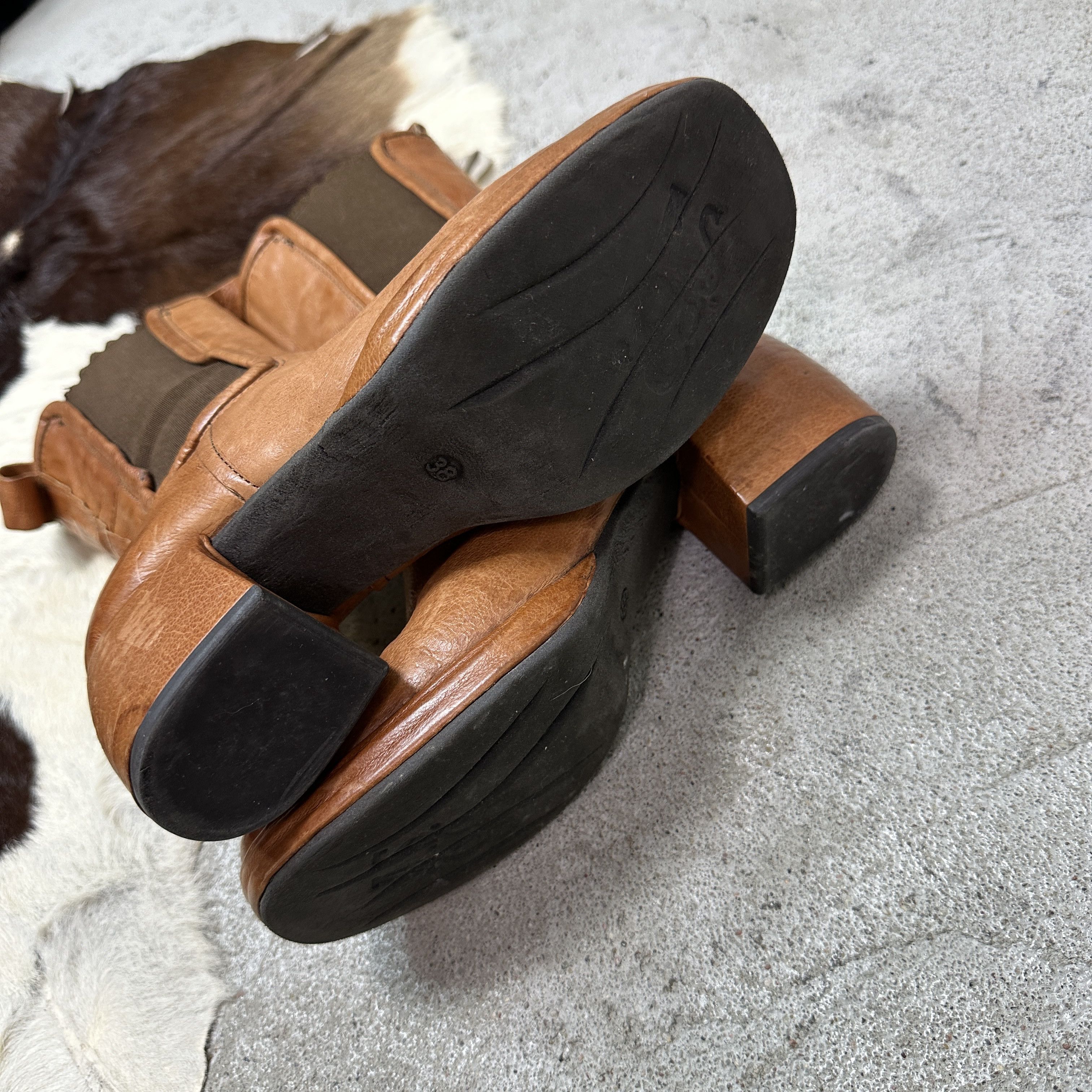 A.S.98 Vintage Leather Airstep A.S.98. Boots Y2K Size US 8 / IT 38 - 6 Thumbnail