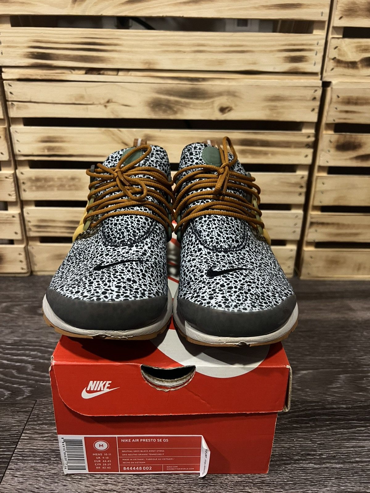 Nike Nike Air Presto RARE SE QS “Safari” Size M (Fits 10-11) Size US 10.5 / EU 43-44 - 3 Thumbnail