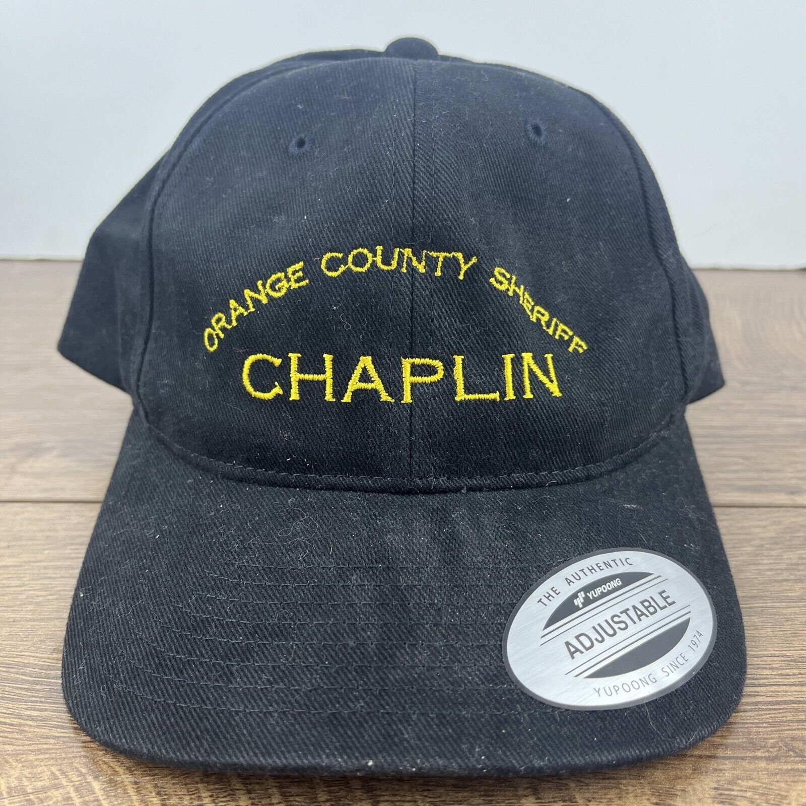 Other Orange County Sheriff Chaplin Hat Black Hat Adjustable Adult Size ONE SIZE - 2 Thumbnail