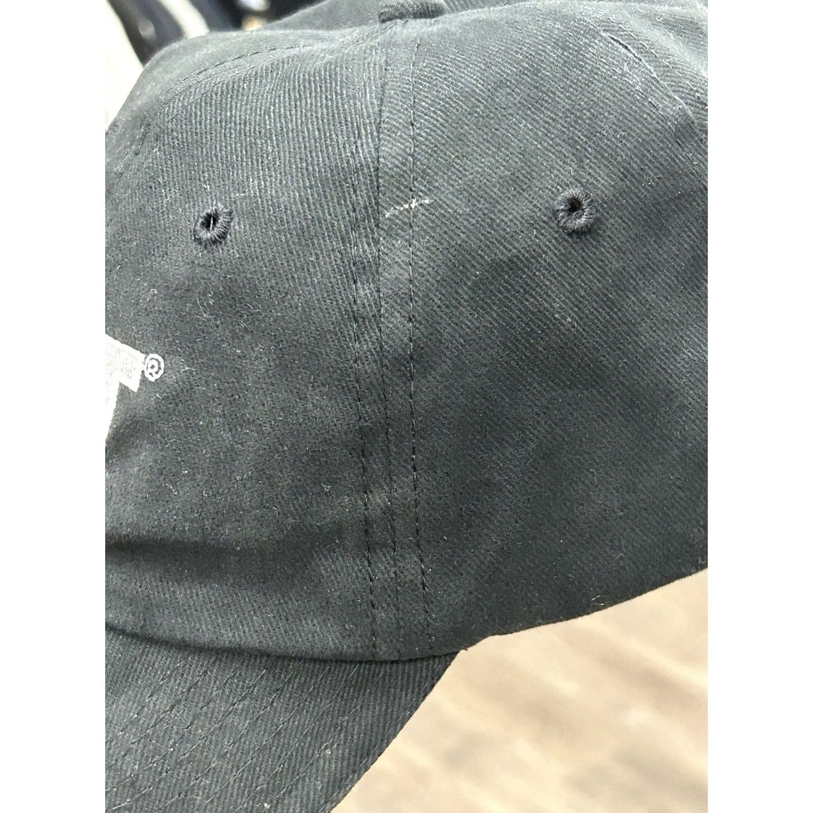 Caterpillar Caterpillar CAT Construction Logo Strap Back Hat Adult OSFA Black Size ONE SIZE - 4 Thumbnail