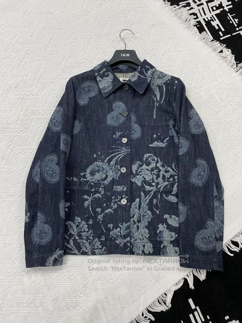 Dior Dior Underwater World Blue Printed Jacket Size XS / US 0-2 / IT 36-38 - 1 Thumbnail