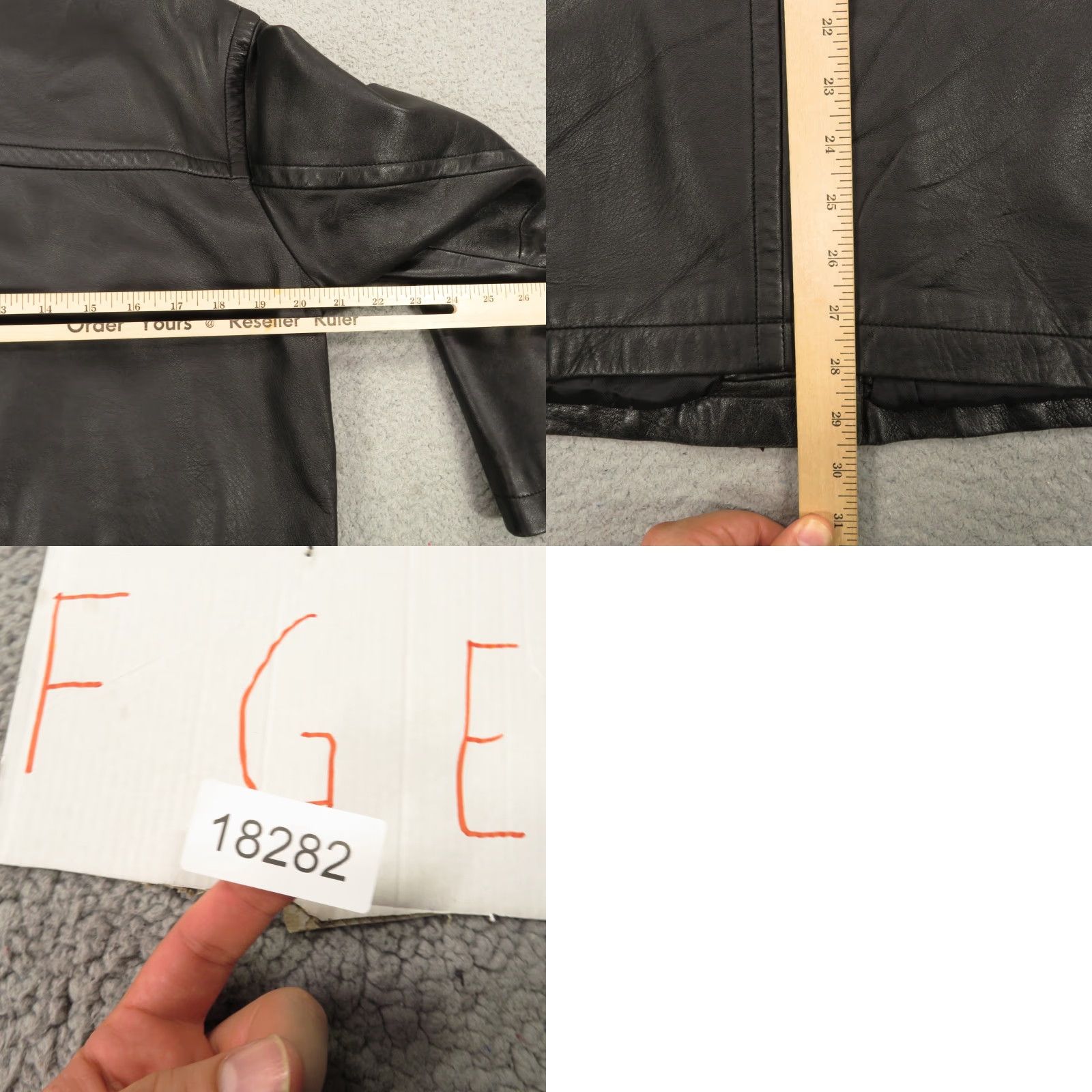 Eddie Bauer Eddie Bauer Leather Jacket Women Small Black Lama Nappa Leather Single Breasted Jacket Size S / US 4 / IT 40 - 9 Thumbnail