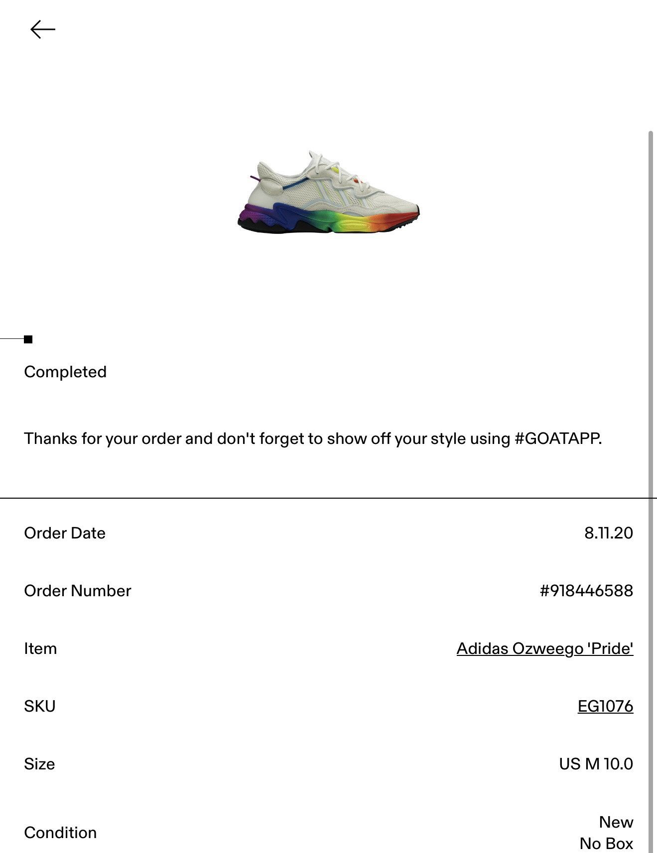 Adidas Ozweego Rainbow Trainers