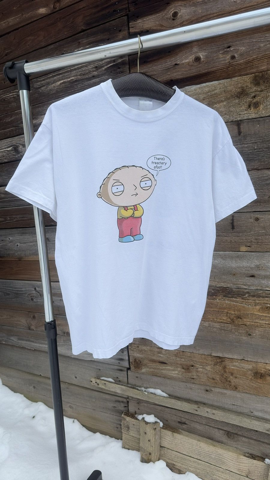 Cartoon Network Vintage Family Guy Stewie Shirt Navy Cartoon Fox Network Size US L / EU 52-54 / 3 - 3 Thumbnail
