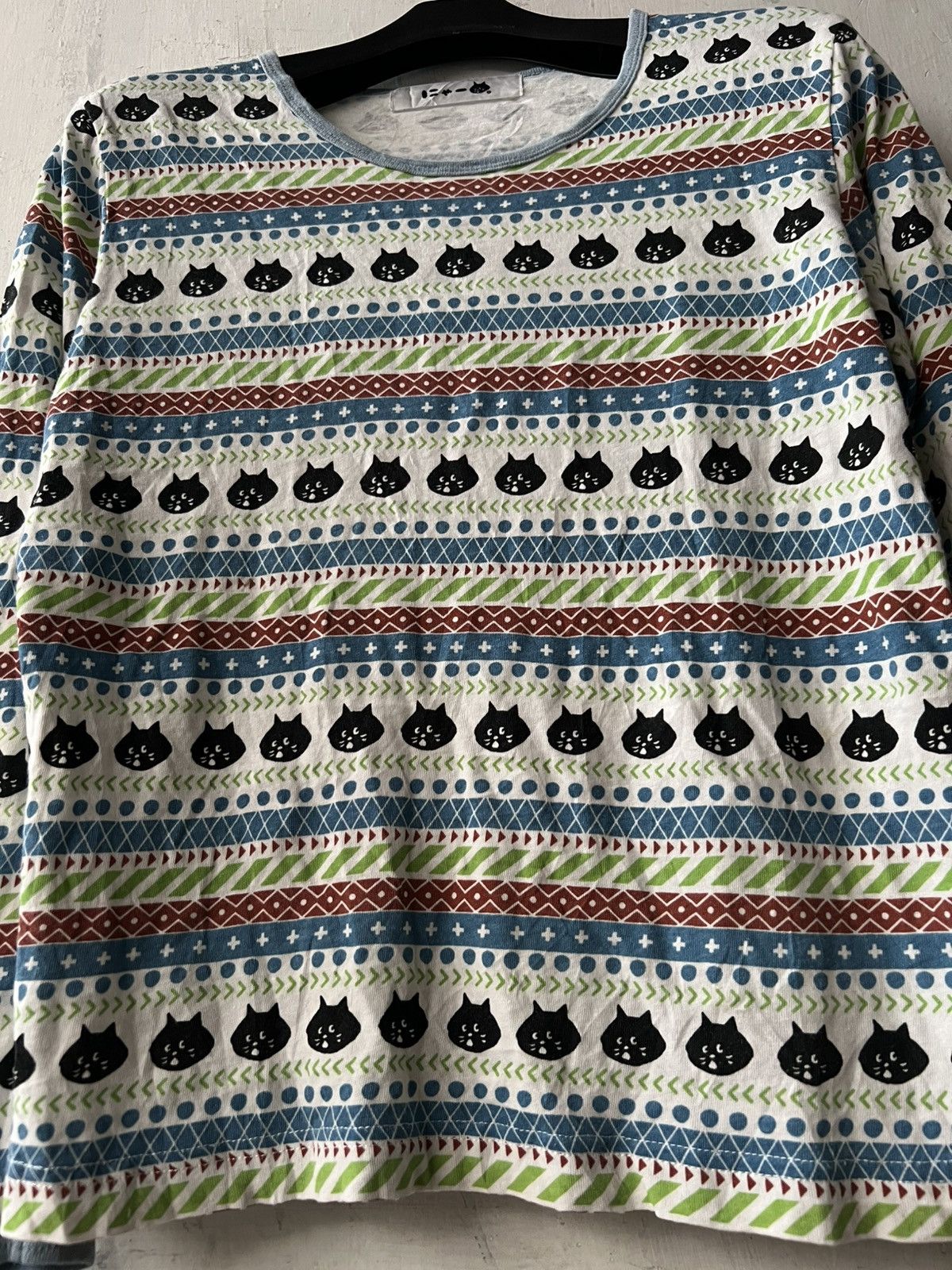 Issey Miyake × Japanese Brand × Ne-Net Ne-net Issey Miyake AOP Long Sleeve Size M / US 6-8 / IT 42-44 - 4 Thumbnail