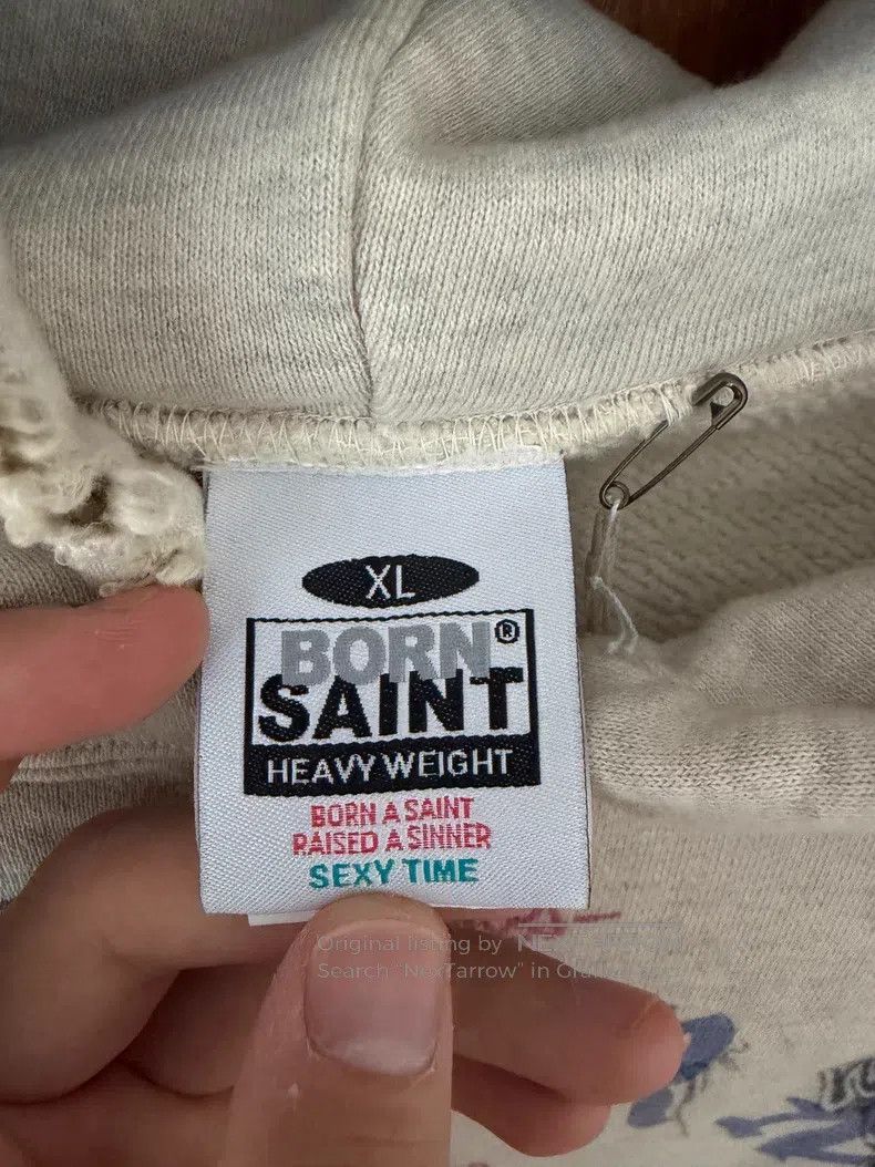 Saint Michael Saint Michael Graffiti Hoodie Size US L / EU 52-54 / 3 - 3 Thumbnail
