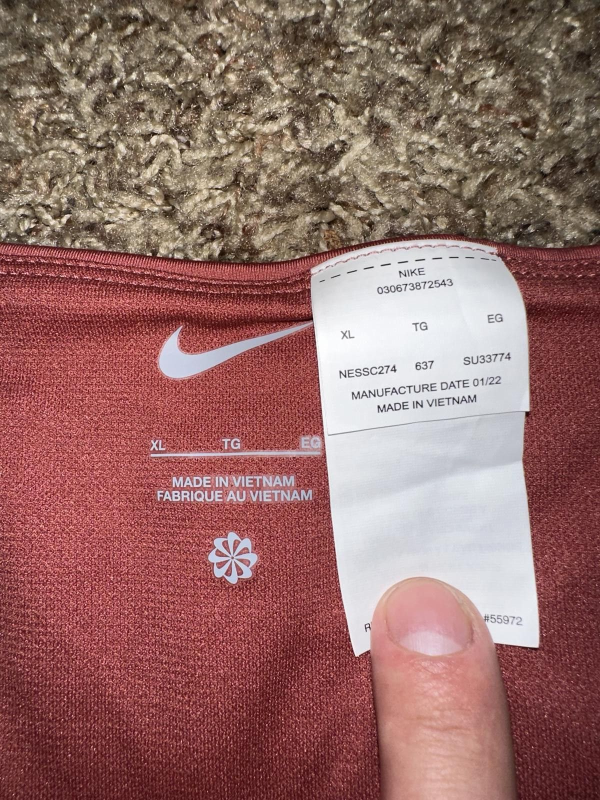 Nike Women's Solid Lace-Up High Waist Cheeky Bottom Size ONE SIZE - 7 Thumbnail