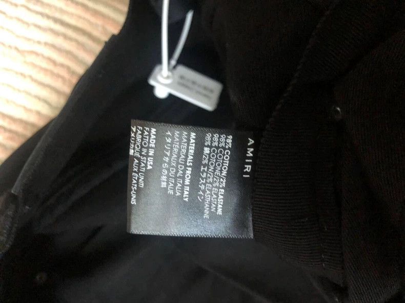 Amiri Amiri 18aw Black Diamond jeans Size US 28 / EU 44 - 7 Thumbnail