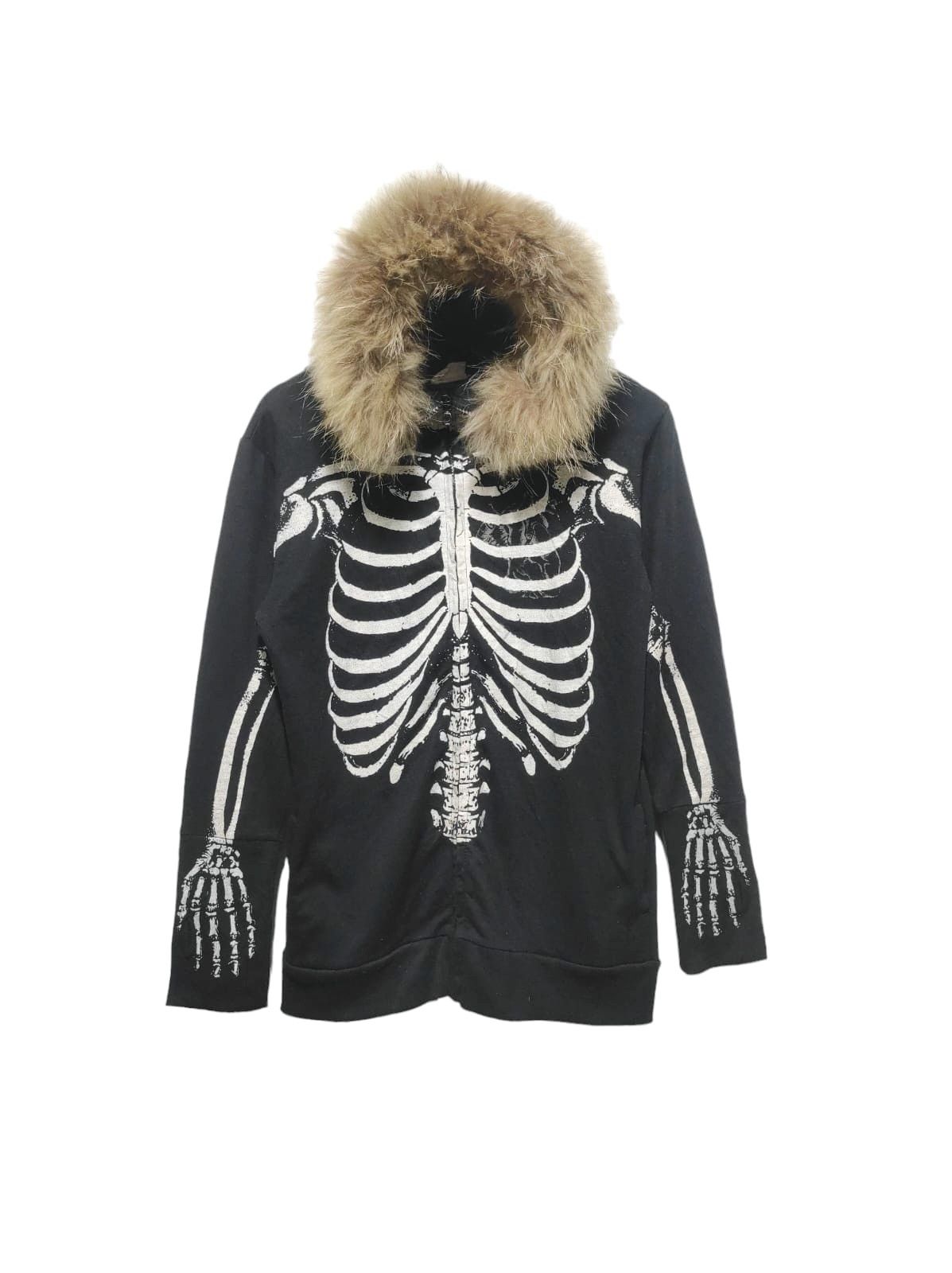 14th Addiction Skull Fur zip Hoodie if six was nine LGB style Size US M / EU 48-50 / 2 - 1 Thumbnail