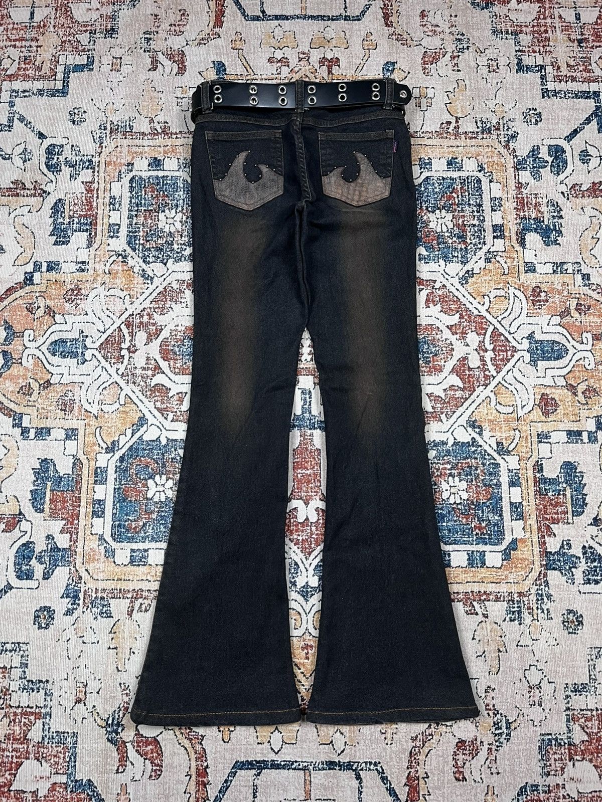 Japanese Brand Kesson Flare Denim Pants Ifsix Style Size US 28 / EU 44 - 6 Thumbnail