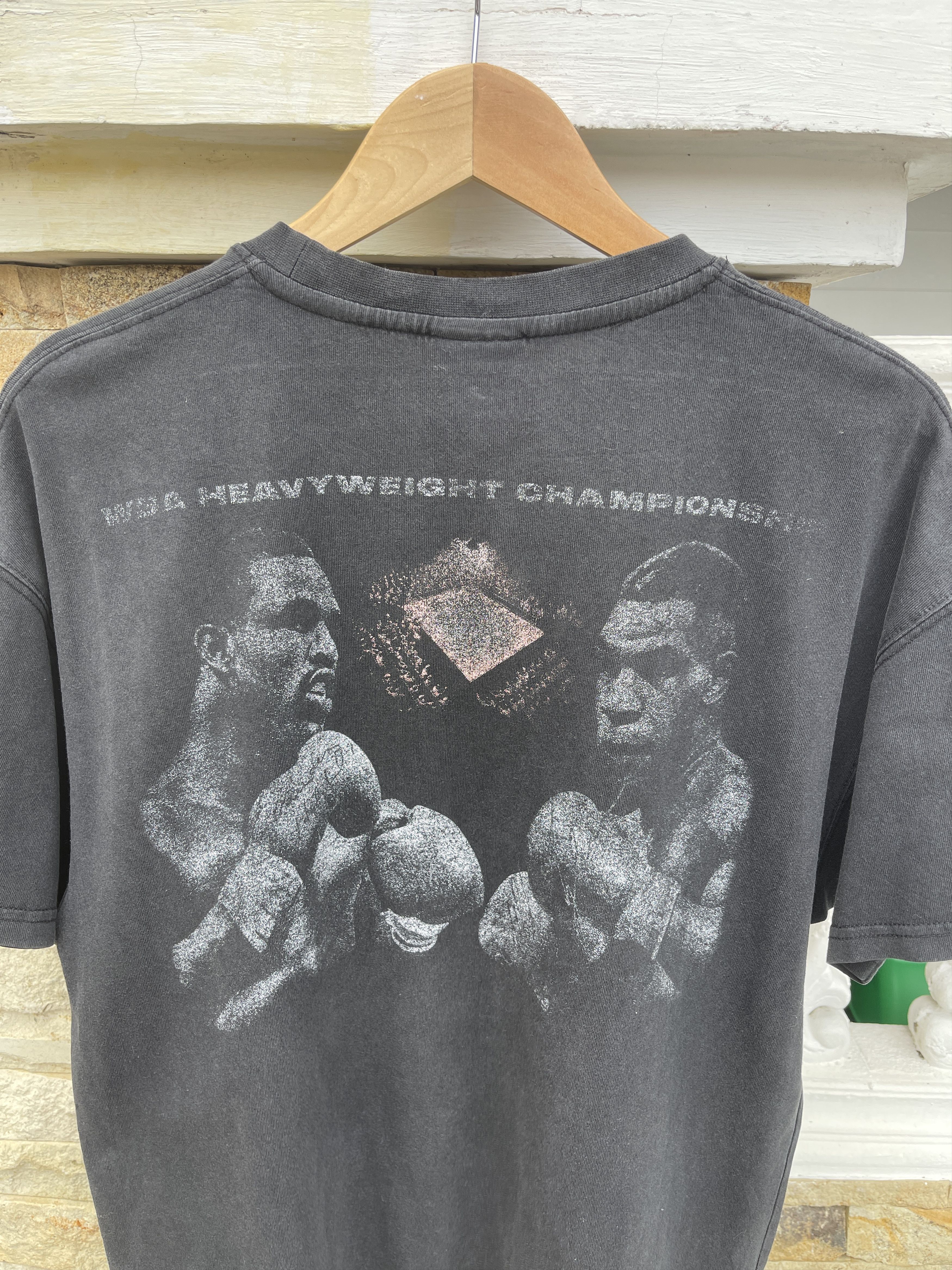 Rap Tees LastDrop🔥Vtg Tyson x Holyfield Finally Champion Rap Tees Tee Size US M / EU 48-50 / 2 - 4 Thumbnail