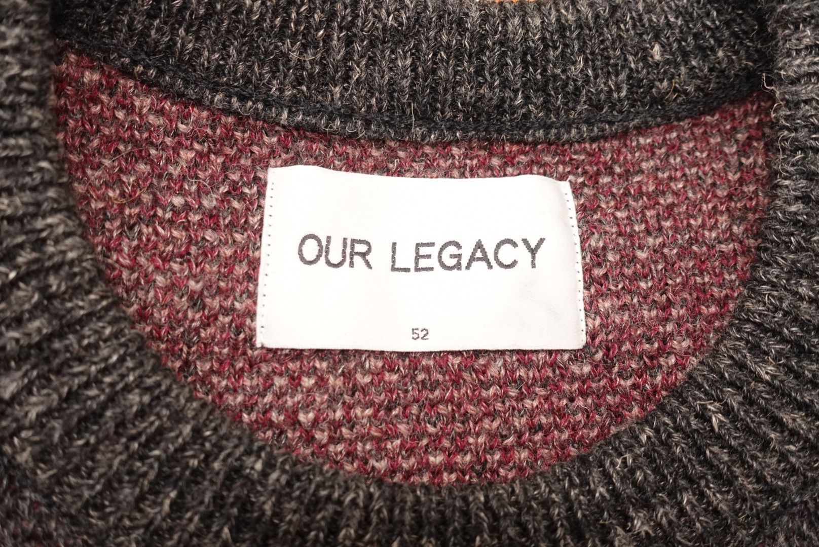 Our Legacy New AW14 Our Legacy Jacquard Knit Roses Wool Sweater Size US L / EU 52-54 / 3 - 4 Thumbnail