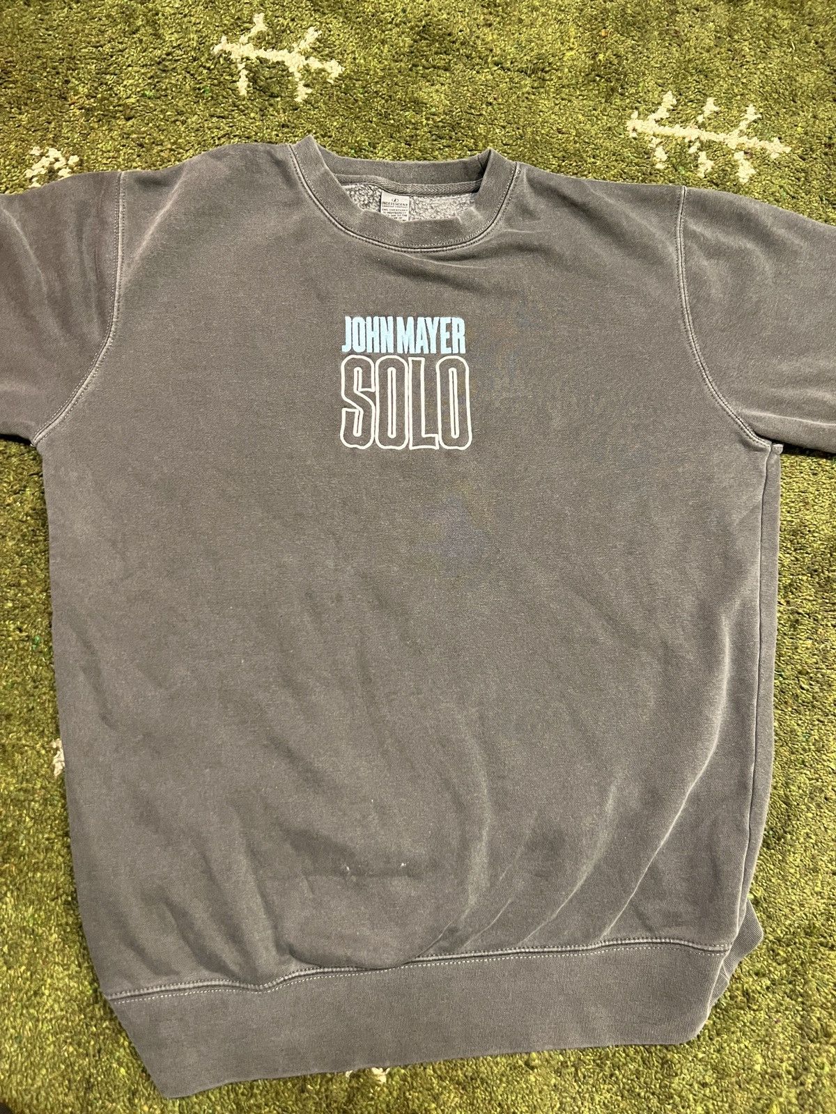 John Mayer John Mayer Solo show Sweater Merch Crew Neck Grailed