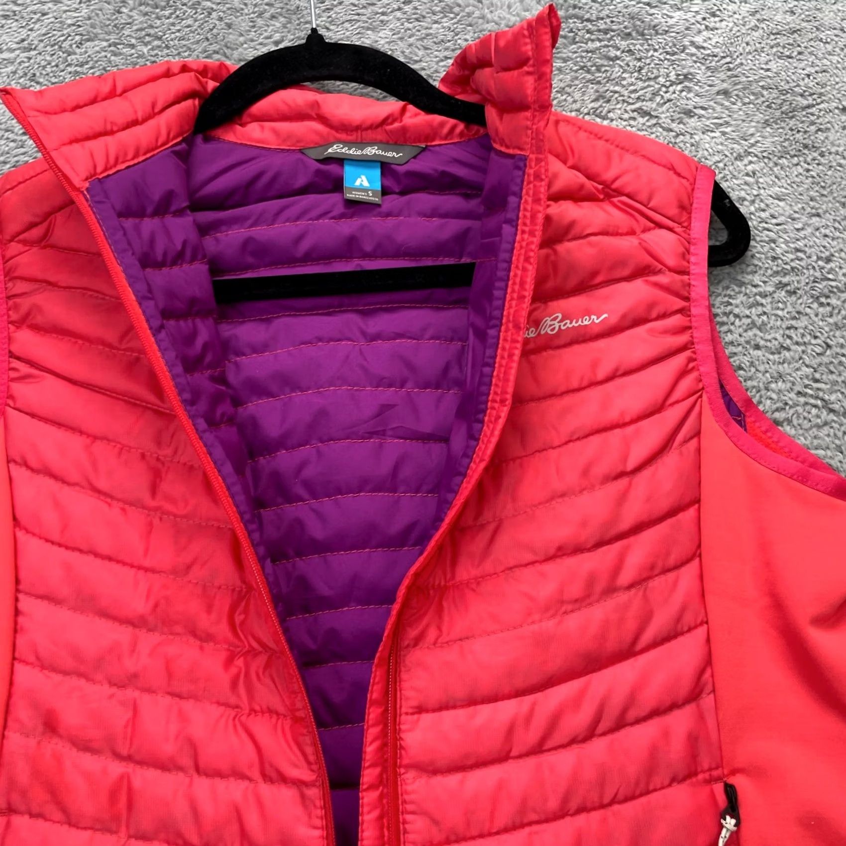 Eddie Bauer VINTAGE Eddie Bauer Vest Womens Small Pink First Ascent Stormdown 800 Puffer Insulated Size S / US 4 / IT 40 - 7 Thumbnail