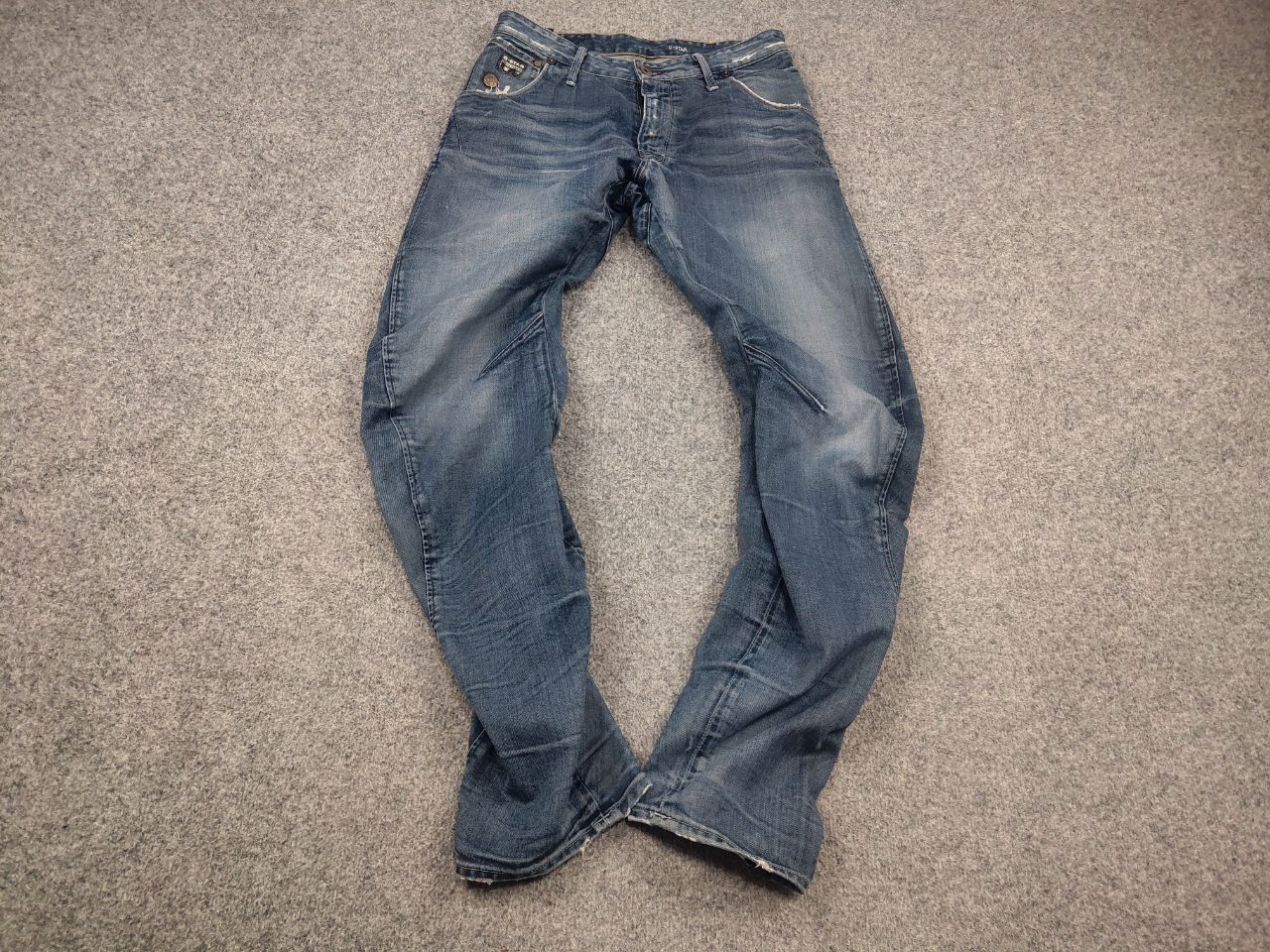 G-Star G Star Vintage Arc 3d loose tapered Jeans le grand bleu Y2K Size US 32 / EU 48 - 4 Thumbnail