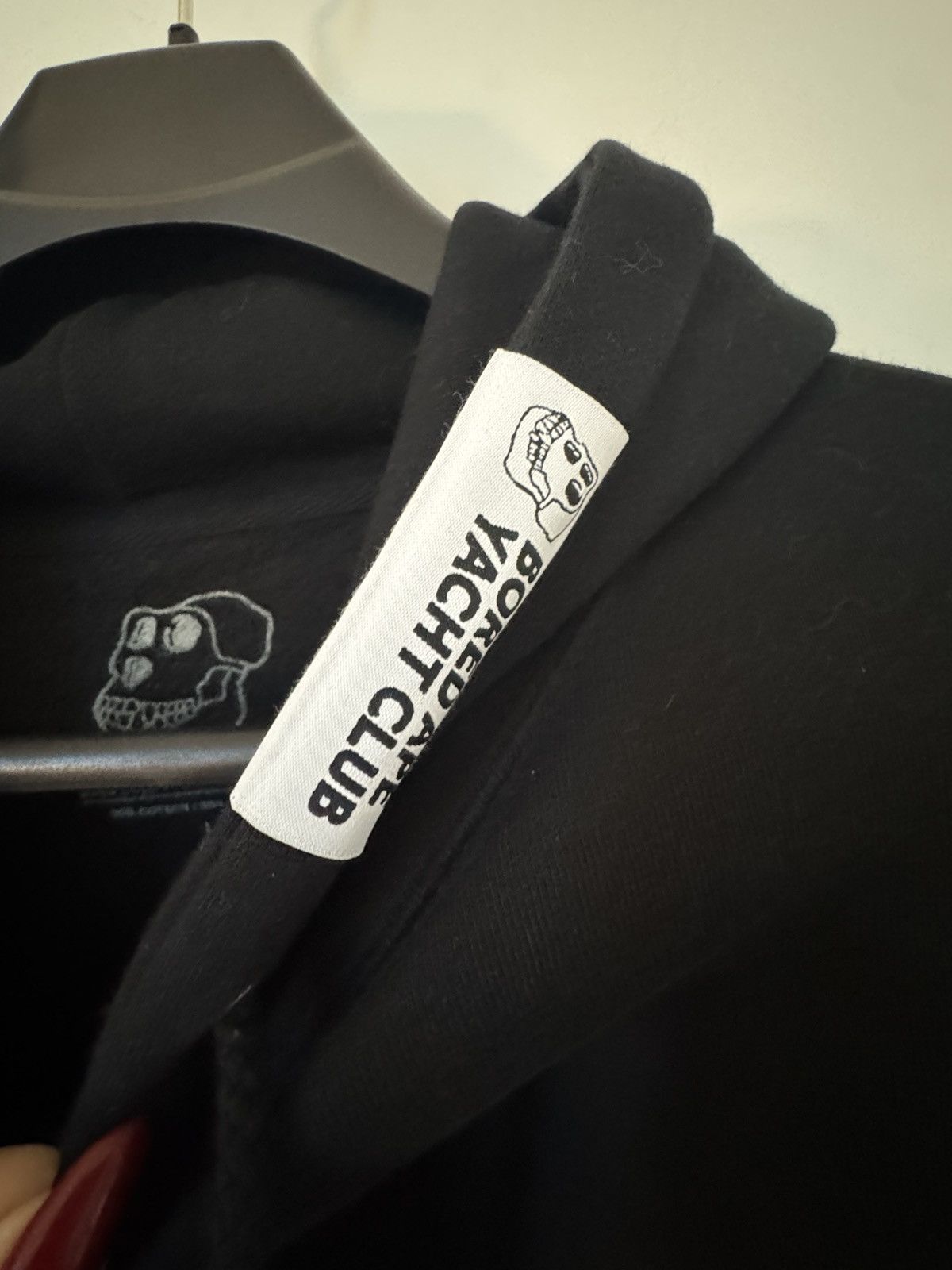 MAYC Mutant Ape Yacht Club Hoodie Black Yellow L