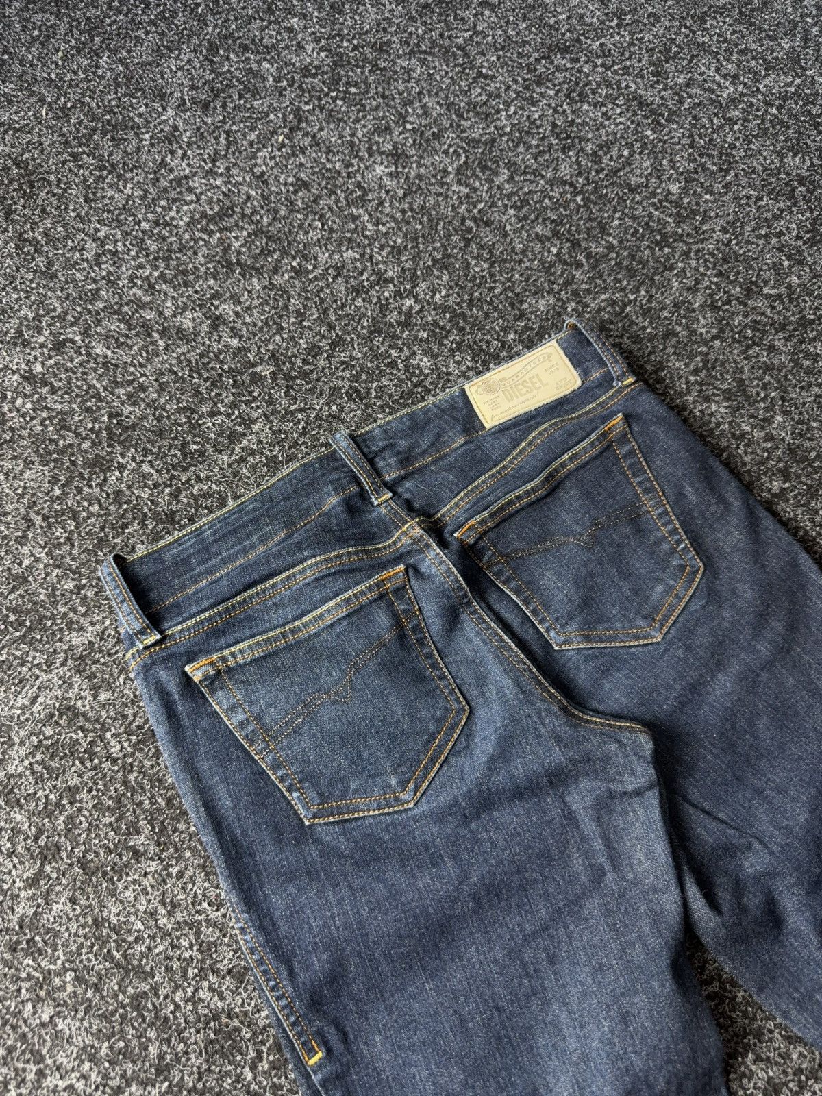 Diesel 00s Luxury Retro Diesel Grupee Skinny denim pants jeans Size 28" / US 6 / IT 42 - 16 Thumbnail