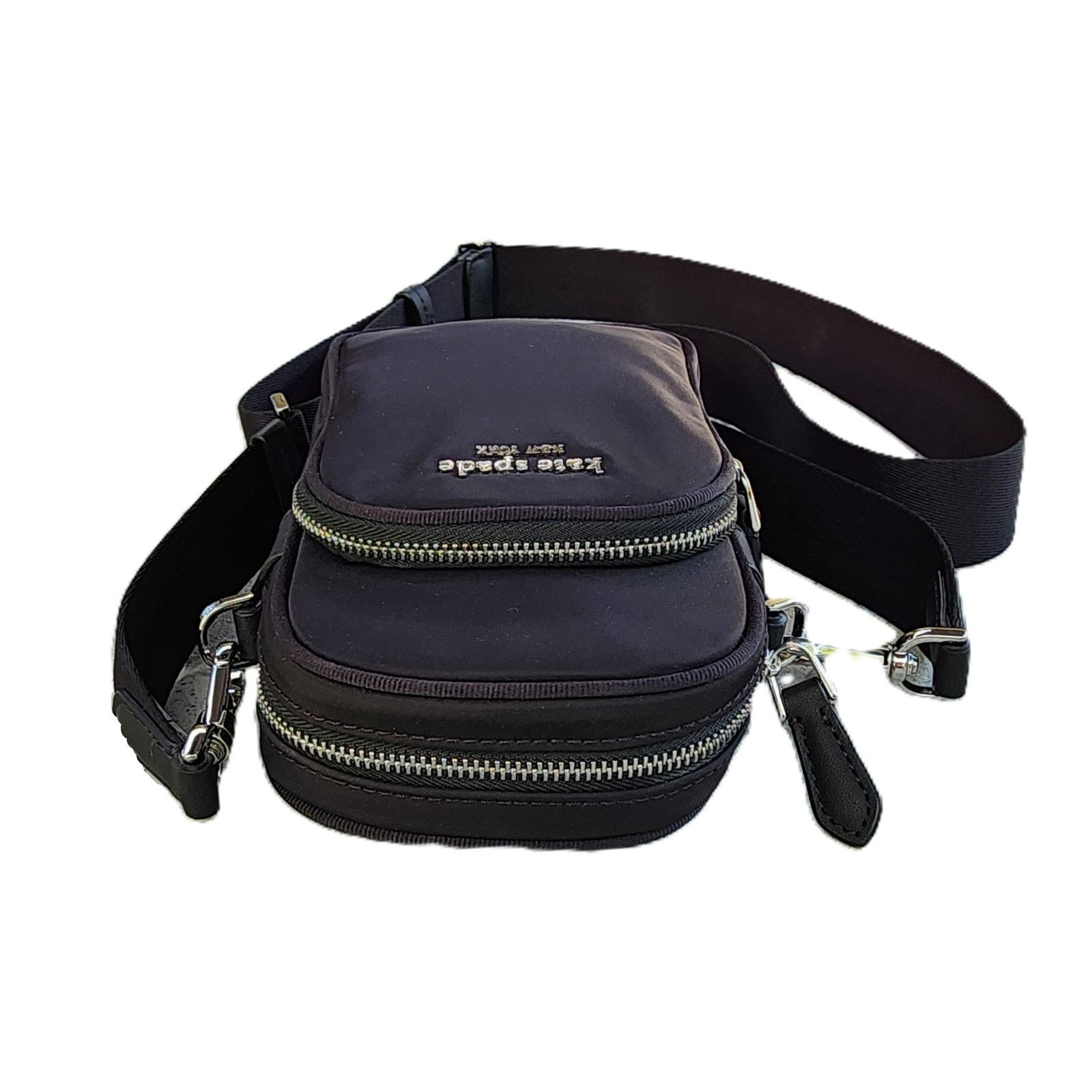 Kate Spade Kate Spade North South Recycled Nylon Phone Crossbody Bag Size ONE SIZE - 6 Thumbnail