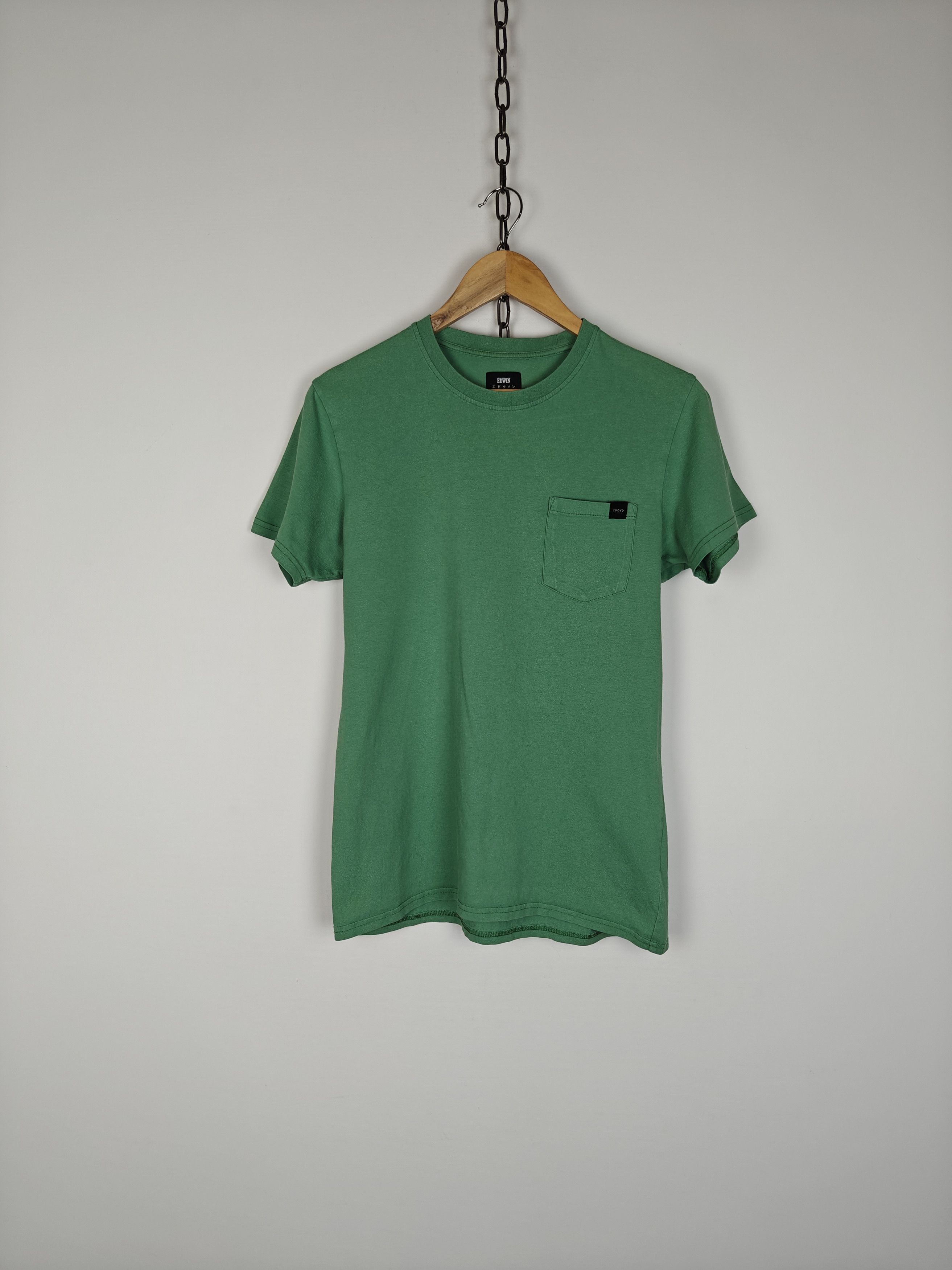 Edwin Edwin Pocket T-Shirt Japan Tee Crewneck Green size S Size US S / EU 44-46 / 1 - 1 Thumbnail