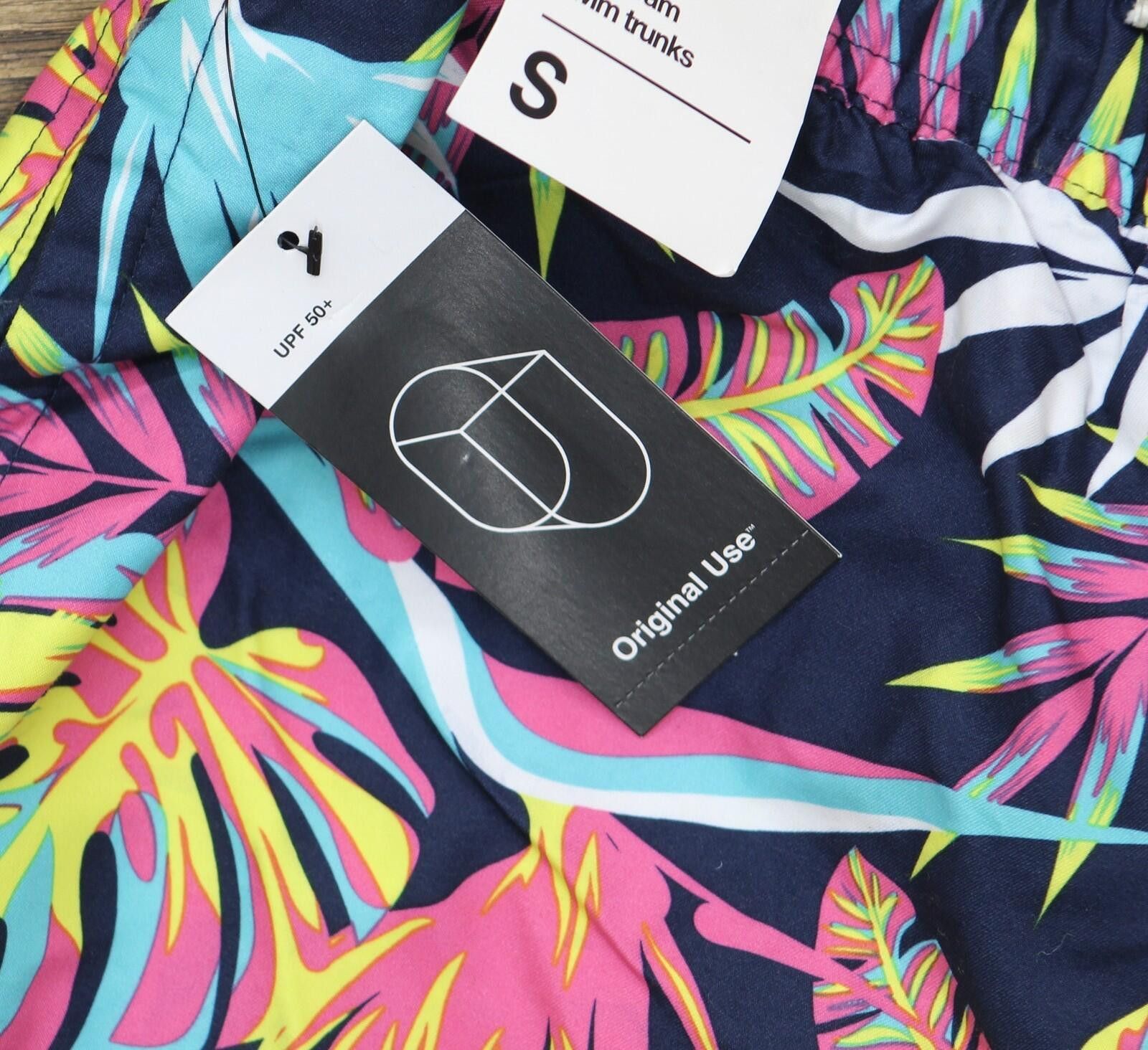 Other Nwt Original Use Mens 7" Swim Trunks 89566957 Navy Blue S Size US 30 / EU 46 - 3 Thumbnail