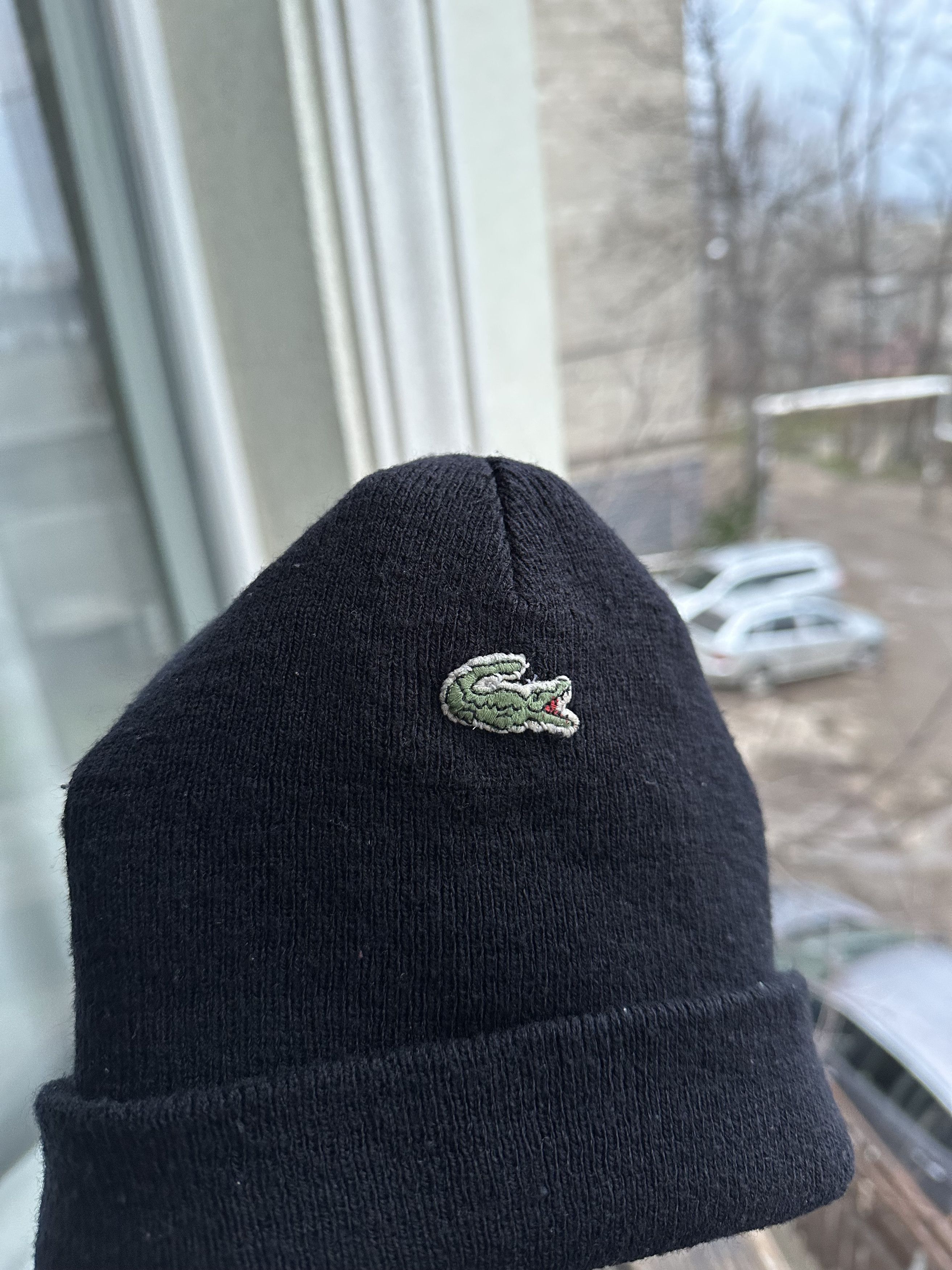 Lacoste × Vintage Lacoste Beanie Size ONE SIZE - 3 Thumbnail