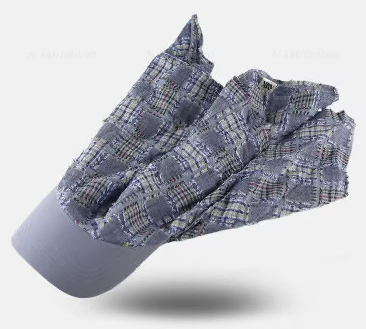 Other Plaid Distressed Y2k Baseball Cap Hat Size ONE SIZE - 2 Thumbnail