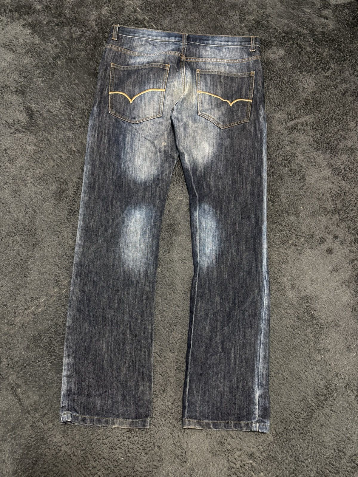 Hysteric Glamour × Undercover 2000s Distressed Faded Denim Hedi