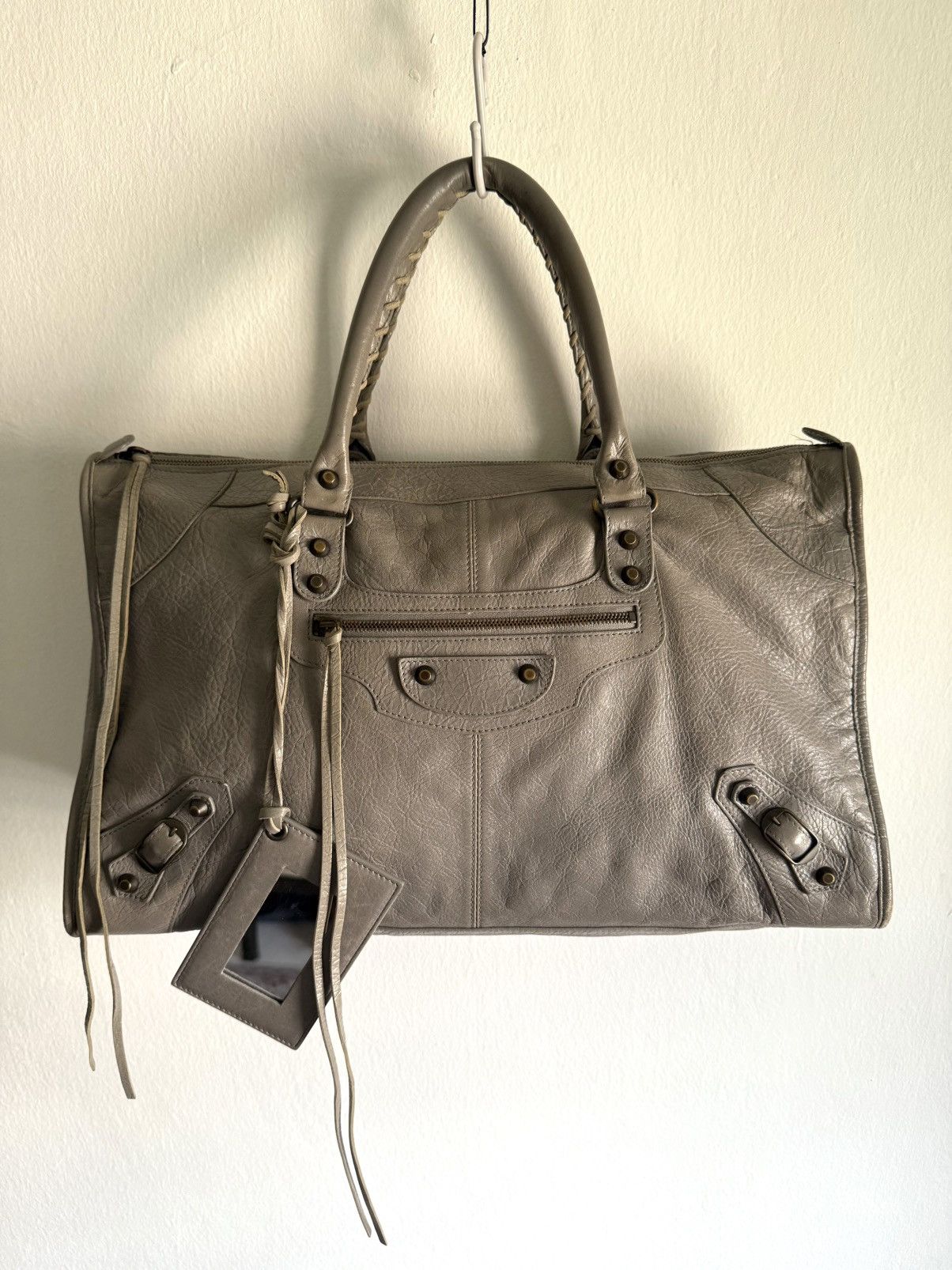 Balenciaga 2000s Balenciaga Work Bag lambskin leather Size ONE SIZE - 1 Thumbnail