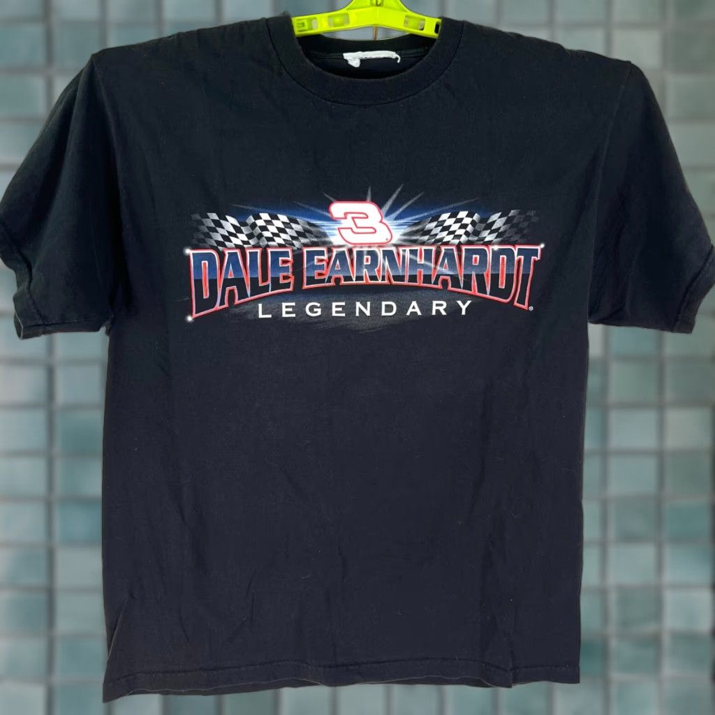 Vintage VINTAGE Dale Earnhardt 2000 NASCAR Graphic T-Shirt Mens Large Black 2-Sided Print Size US L / EU 52-54 / 3 - 1 Thumbnail