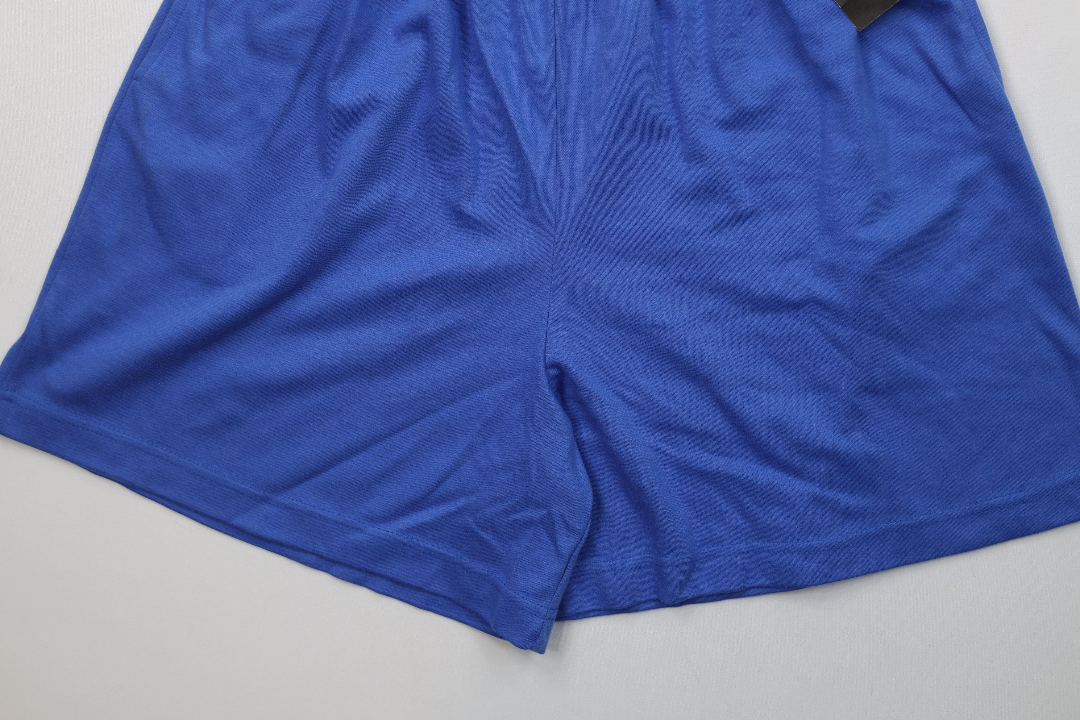 Vintage Deadstock Vintage 90s Streetwear Blank Shorts Periwinkle USA Size 26" / US 2 / IT 38 - 4 Thumbnail