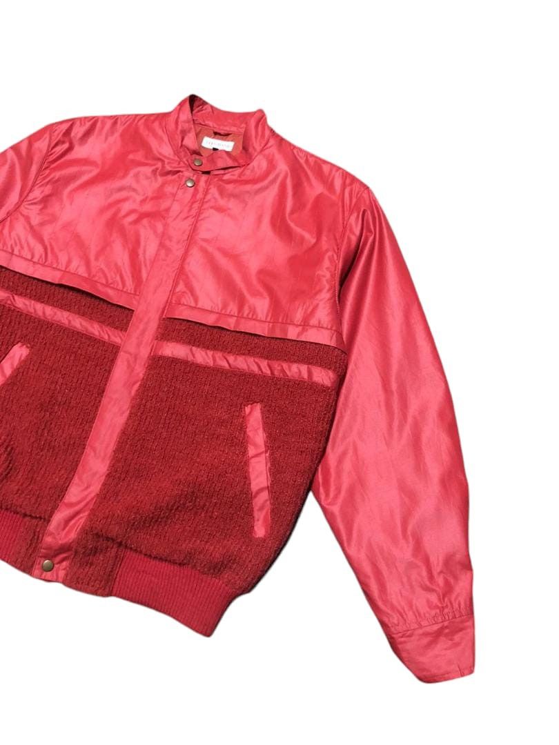 Designer × Japanese Brand × Vintage Japanese Brand Vintage Left Hand Zipper Jacket Wool Size US M / EU 48-50 / 2 - 7 Thumbnail
