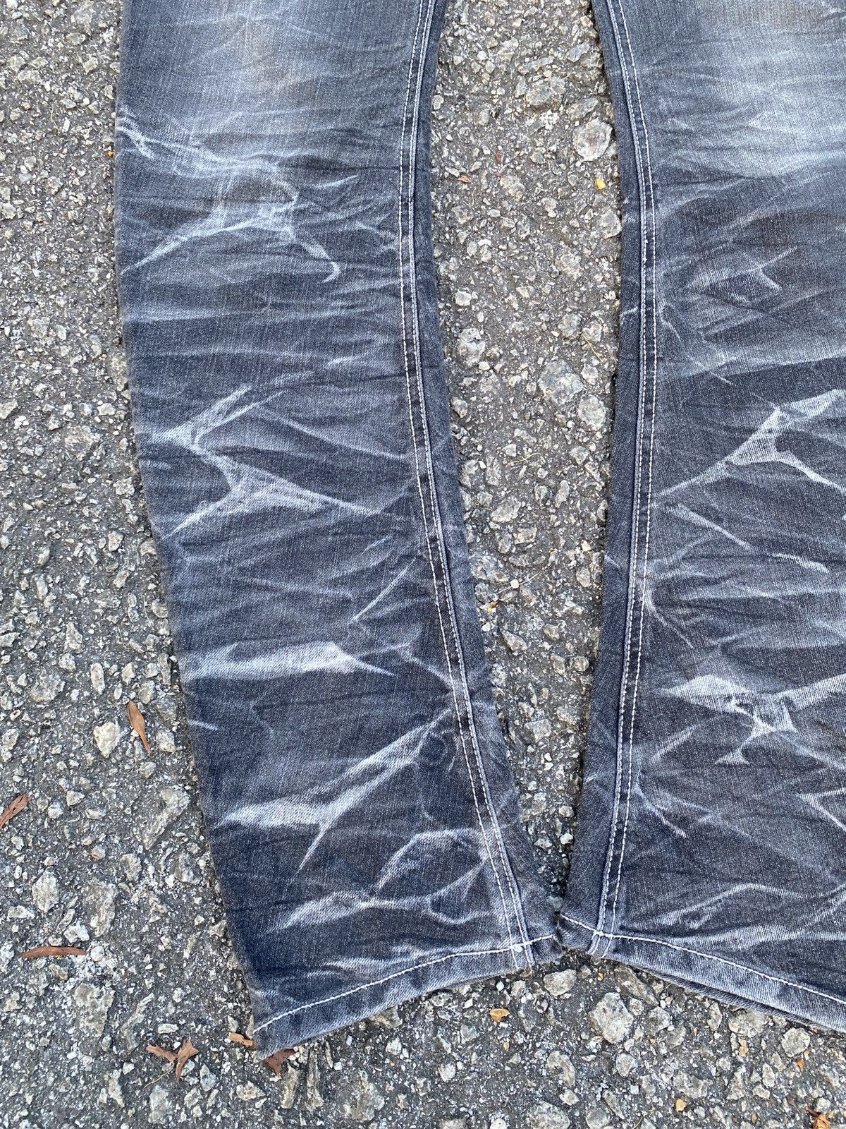 semanticdesign Semantics Design Japan Curve Leg Honeycomb Design Jeans Size US 30 / EU 46 - 4 Thumbnail