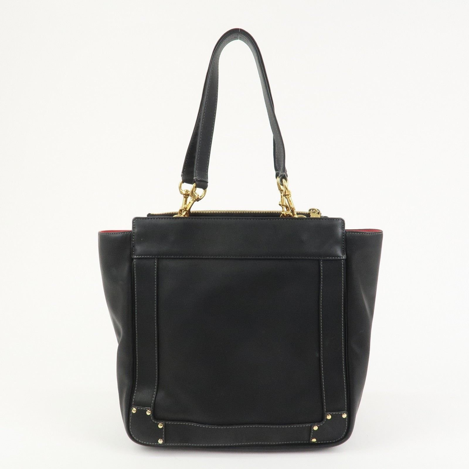 Chloe Chloe Eden Leather Tote Black Size ONE SIZE - 2 Thumbnail