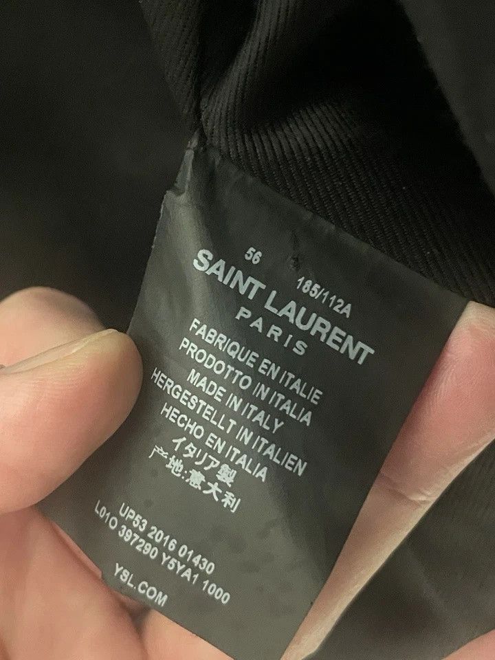 Saint Laurent Paris Saint Laurent Biker jacket 56 Size US XL / EU 56 / 4 - 10 Thumbnail