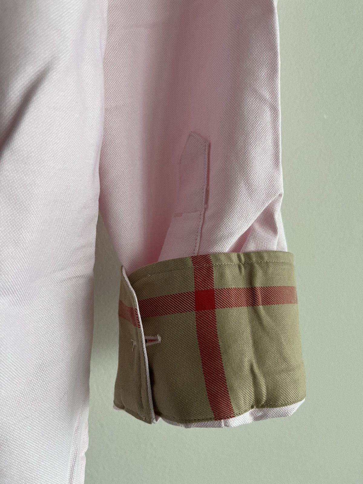 Burberry Sold out Brand New Classic Burberry Check Logo Dressy Shirt Size US L / EU 52-54 / 3 - 14 Thumbnail