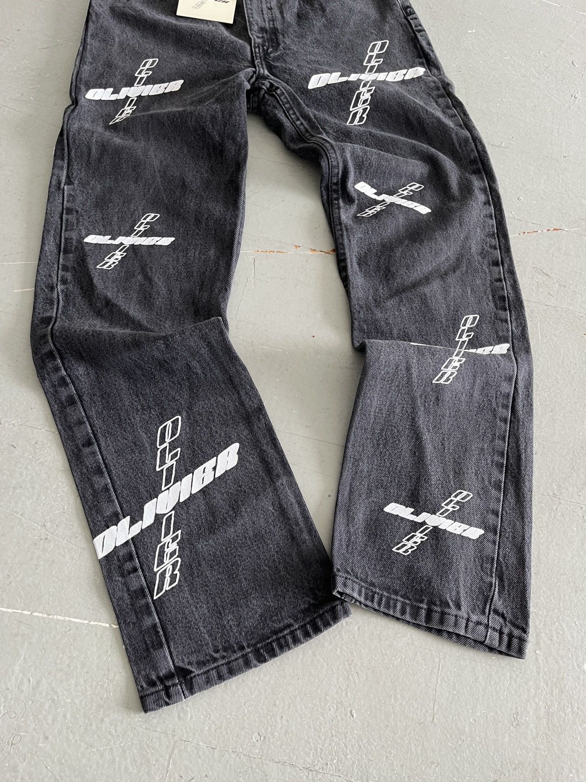Other Olivier Rogers Logo Denim Jeans (unisex) Size US 31 - 2 Thumbnail