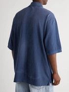 Acne Studios o1y1024 Polo Shirt in Blue Size US XL / EU 56 / 4 - 4 Thumbnail