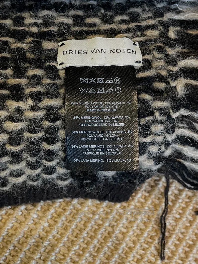 Dries Van Noten Dries Van Noten Loop Wool Scarf Size ONE SIZE - 5 Thumbnail