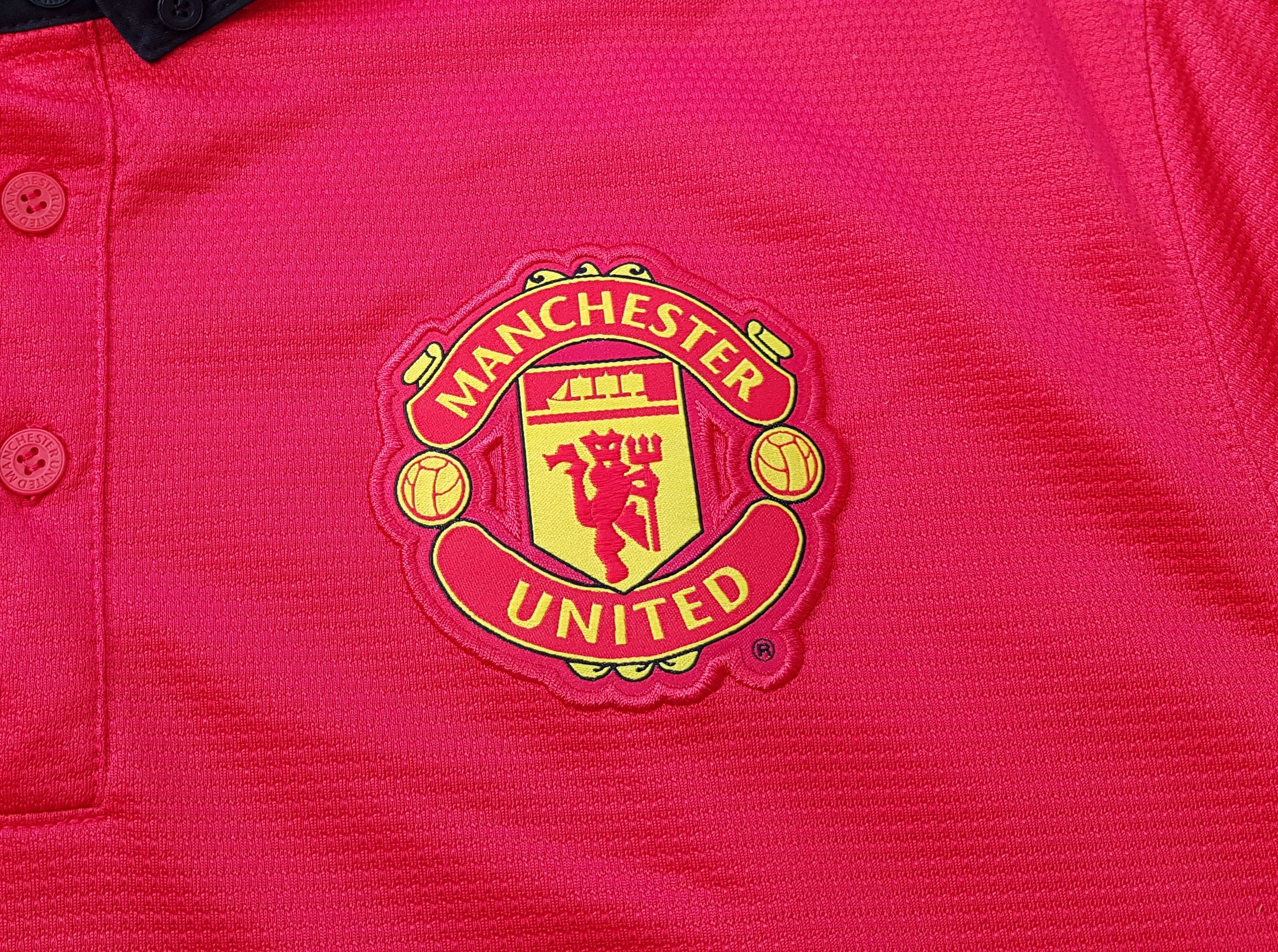 Nike MANCHESTER UNITED 2013-14 NIKE HOME JERSEY SHIRT SOCCER sz L Size US L / EU 52-54 / 3 - 7 Thumbnail