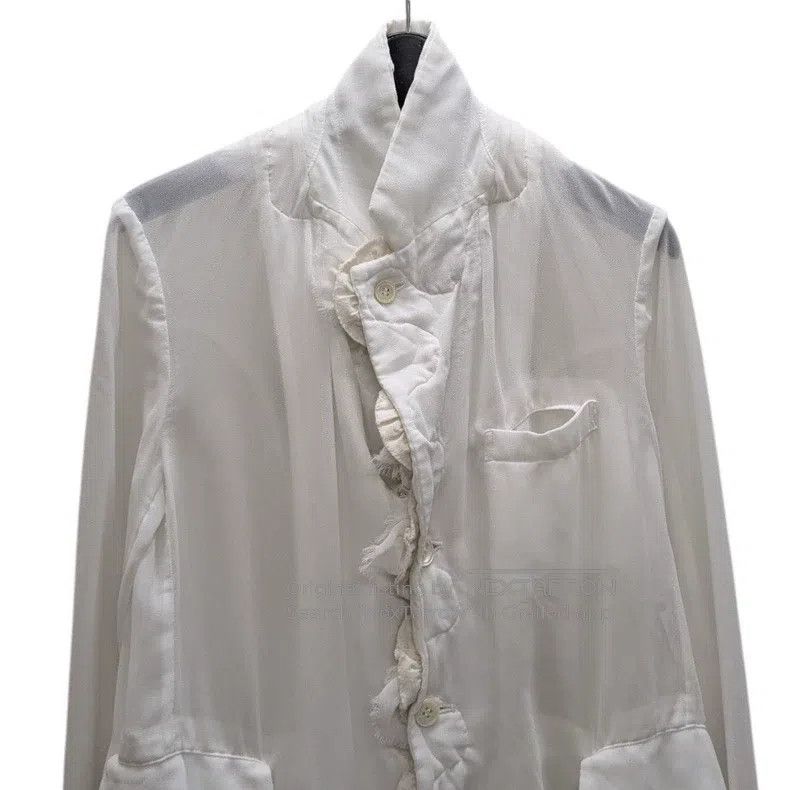 Comme des Garcons Comme Des Garcons Lace trim coat Size S / US 4 / IT 40 - 2 Thumbnail