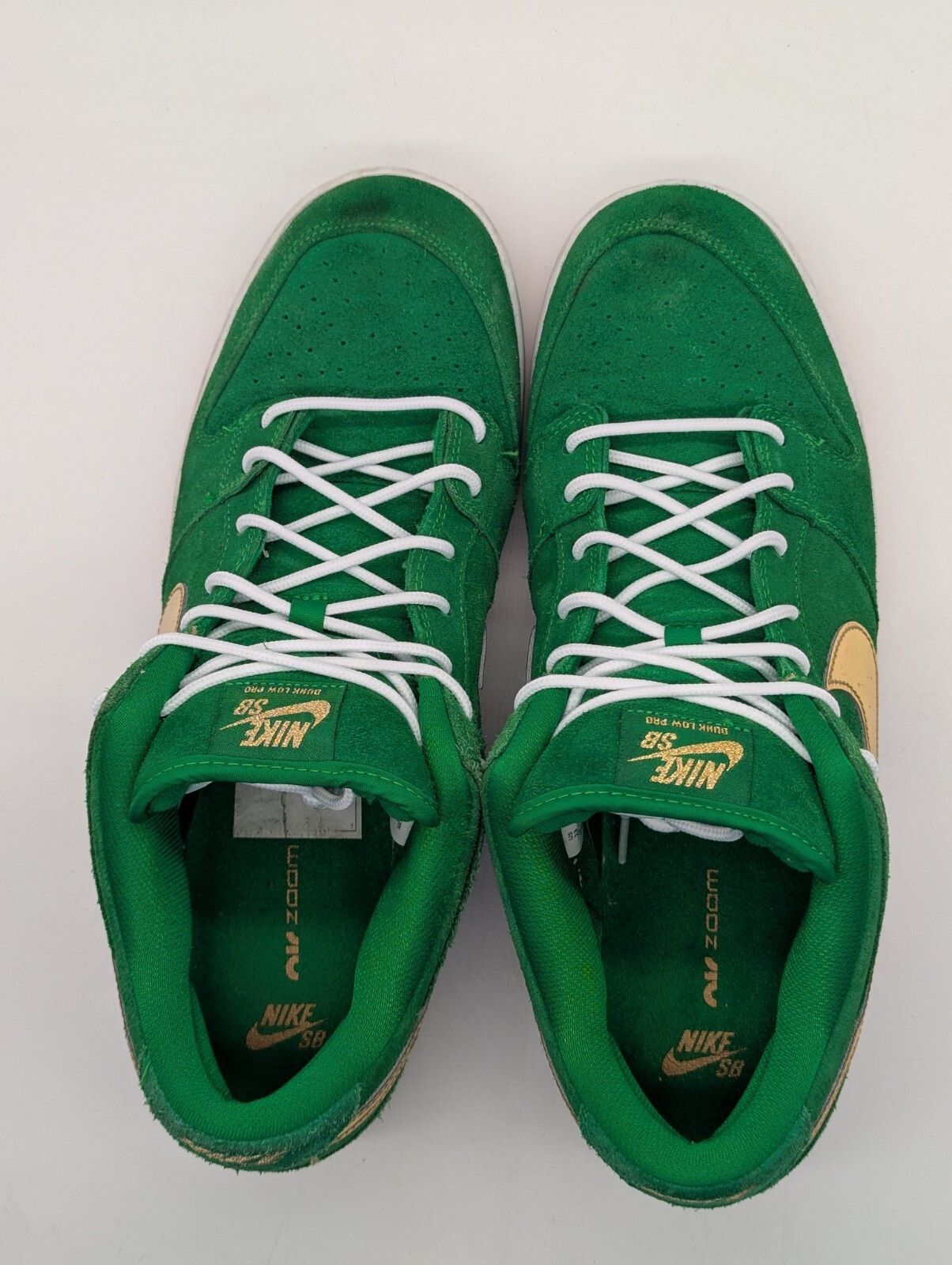 Nike Nike SB Dunk Low St. Patrick's Day Mens 13 Green BQ6817-303 Size US 13 / EU 46 - 9 Thumbnail