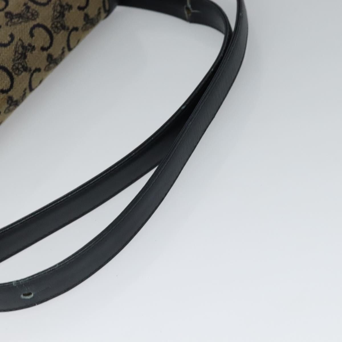 Celine CELINE C Sulky Shoulder Bag Canvas Navy Gold Size ONE SIZE - 7 Thumbnail