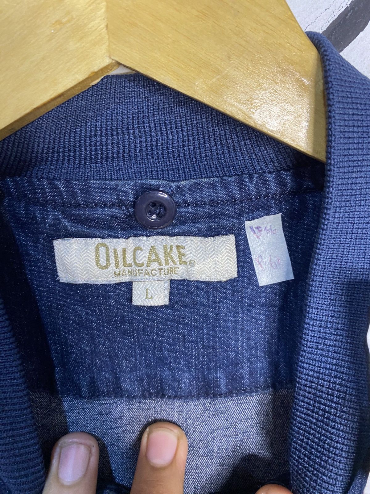 Japanese Brand Oilcake bomber denim Size US M / EU 48-50 / 2 - 3 Thumbnail