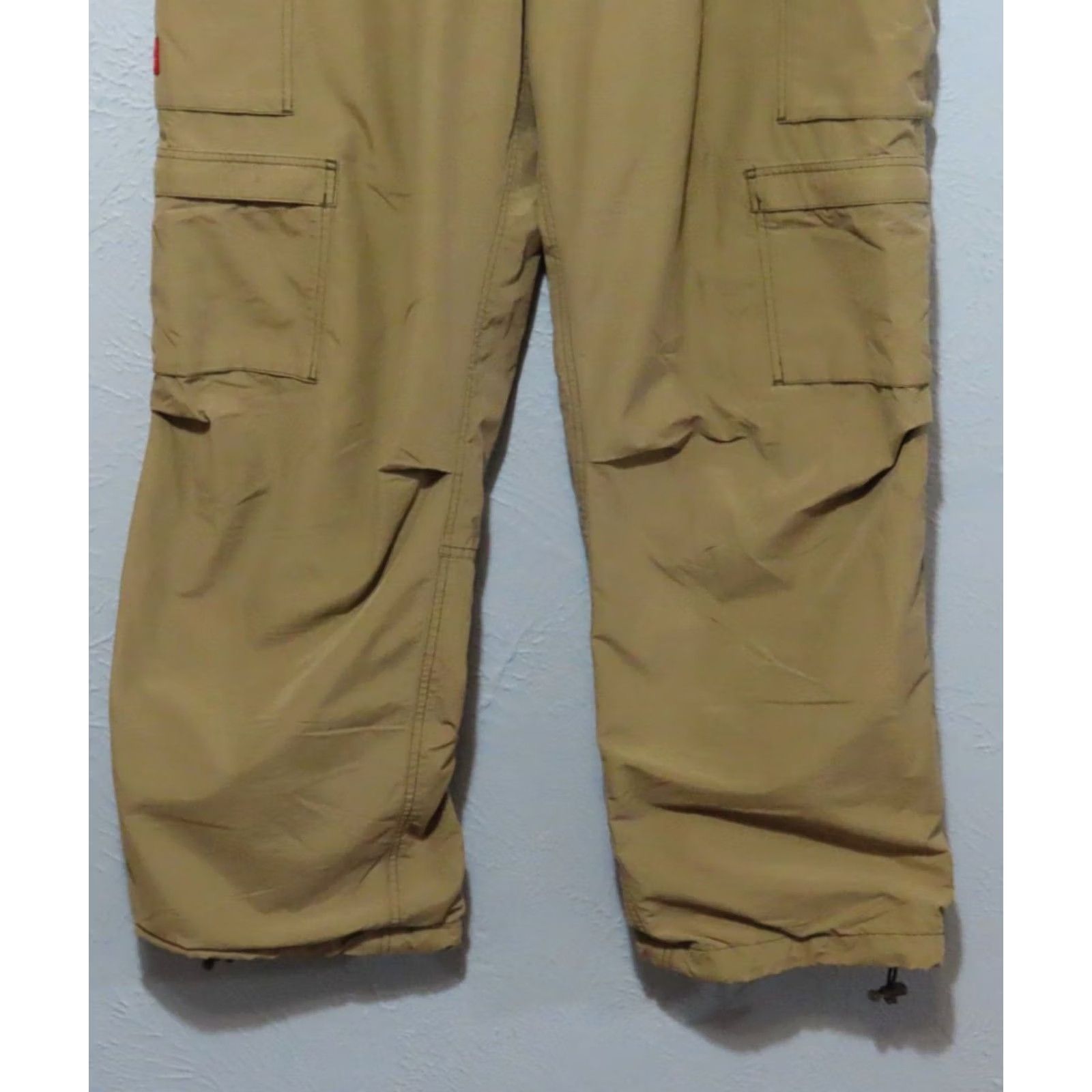 Abercrombie & Fitch Abercrombie & Fitch Pants Mens Large Brown Cargo Paratrooper T-2083 Y2K 90s Outdoor Casual Cargo Pants Mens Size US 33 - 2 Thumbnail