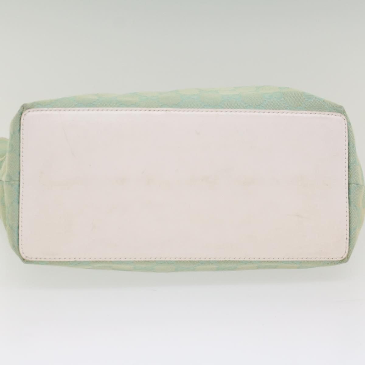 Gucci GUCCI GG Canvas Tote Bag Light Blue 002 002 Size ONE SIZE - 9 Thumbnail