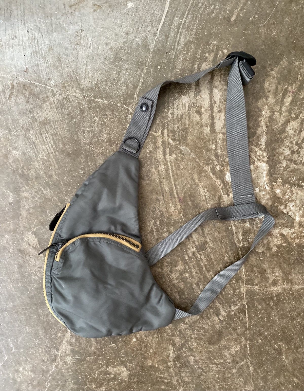 Junya Watanabe Nylon Tactical Sling Bag Comme Des Garçons in Green, Men's