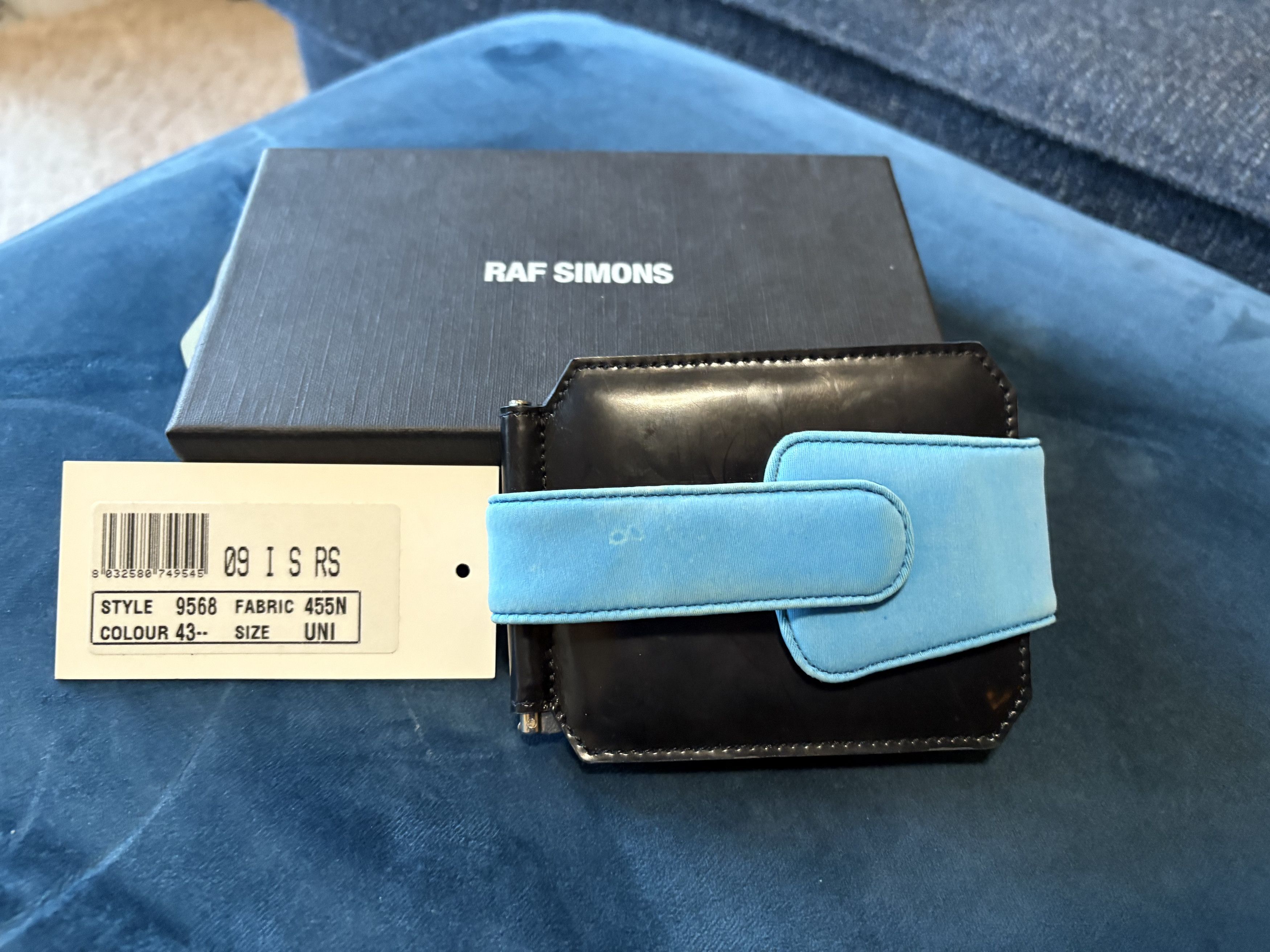 Raf Simons F/W 2009 Neoprene/Leather Bill Fold Size ONE SIZE - 1 Thumbnail
