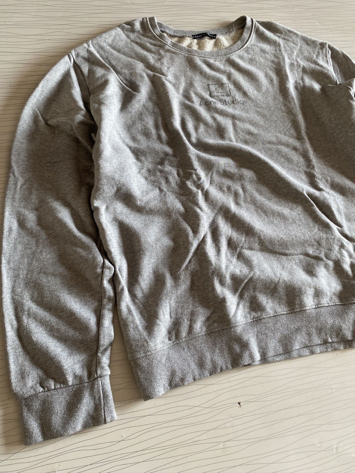 Acne Studios Vintage Acne Studio Sweatshirt Fairview Face Crawneck Size US XXL / EU 58 / 5 - 7 Thumbnail