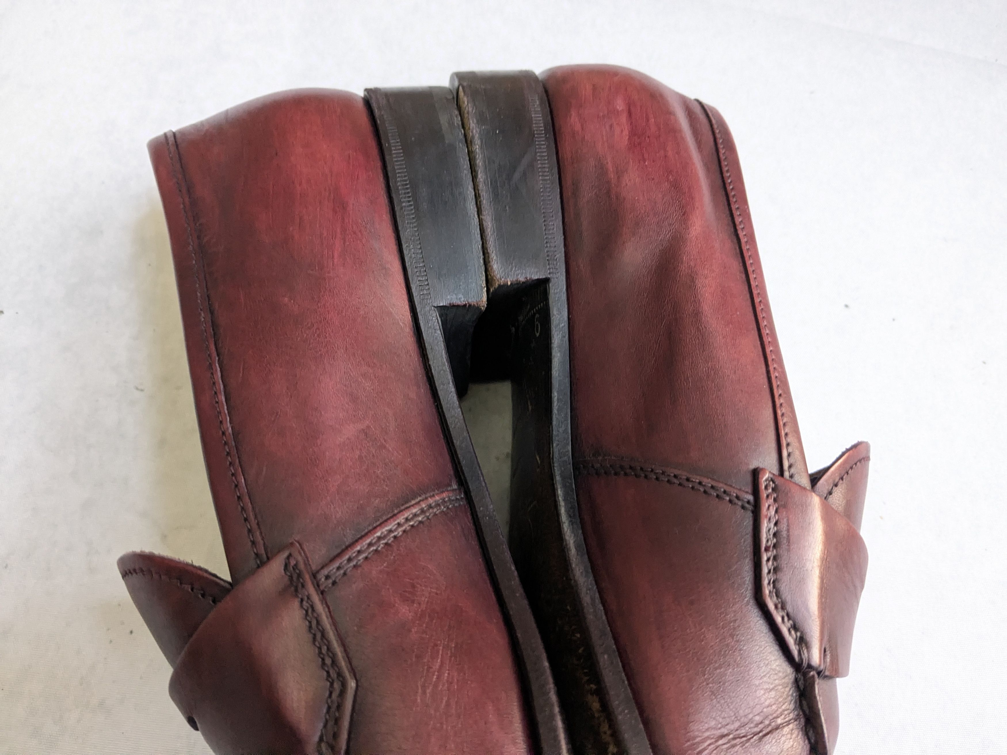 Prada Prada Loafers Red Leather US 10 Slip Ons Size US 10 / EU 43 - 8 Thumbnail